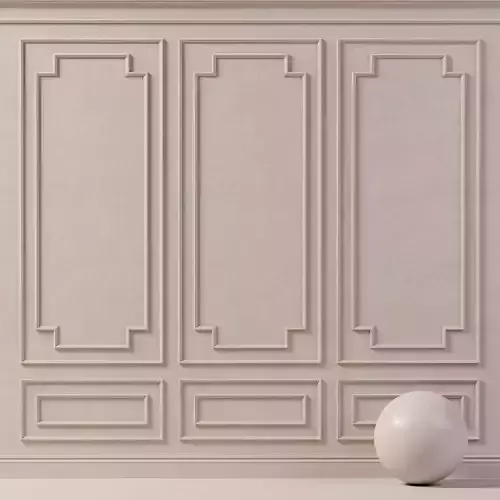 Decorative plaster with molding 34