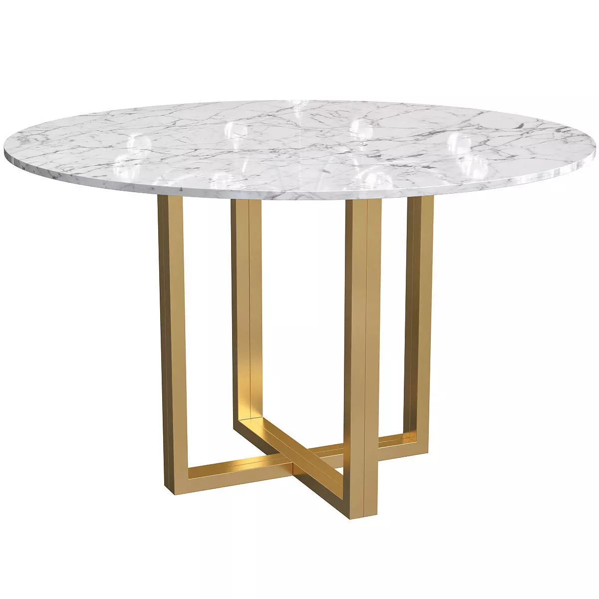 Dining Table Aura 3D model_0