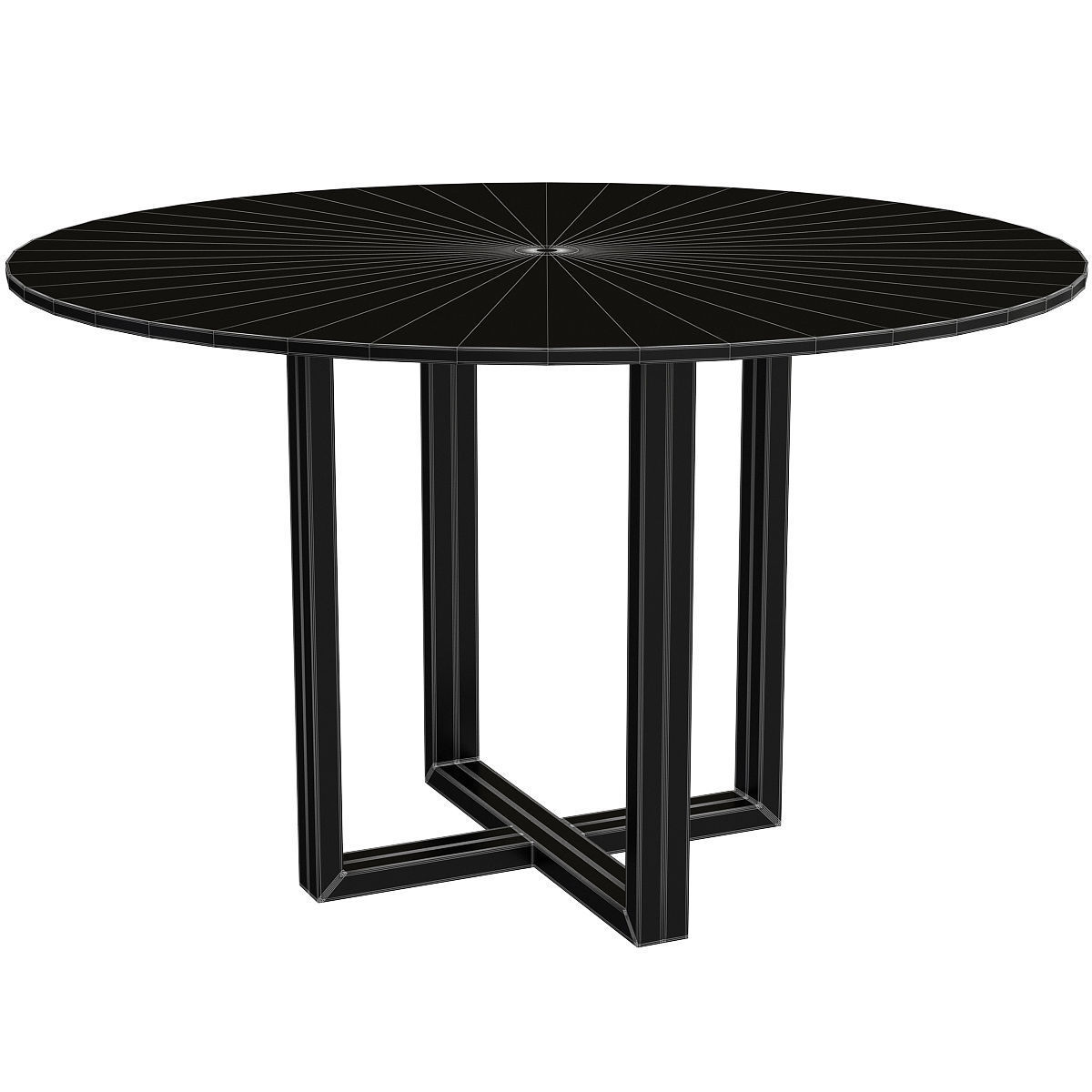 Dining Table Aura 3D model_2