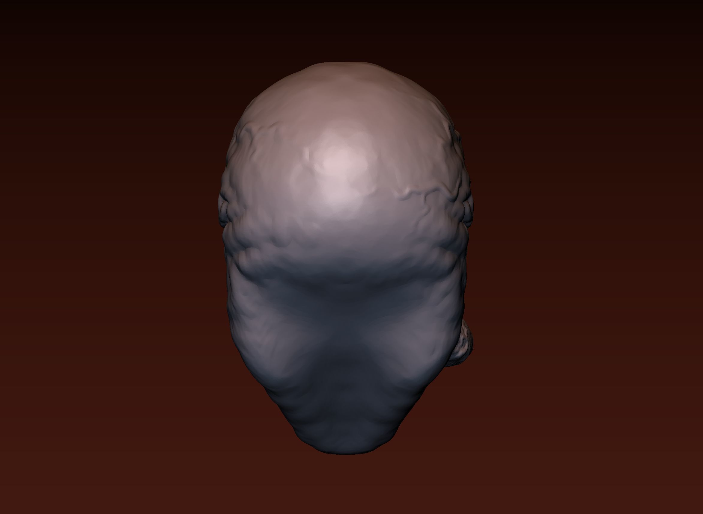 Venom head 3D print model_8