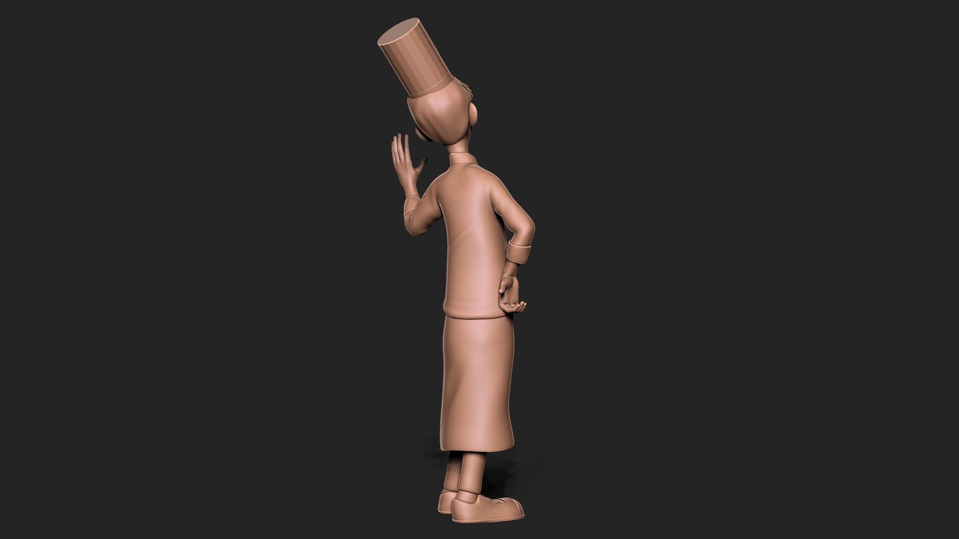 ratatouille Alfredo Linguini 3D print model_8