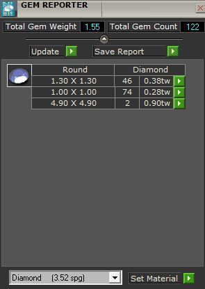 2-row blue stone diamond ring 3530 3D print model 3D print model_8