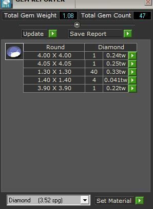 3-stone diamond ring 3531 3D print model 3D print model_8