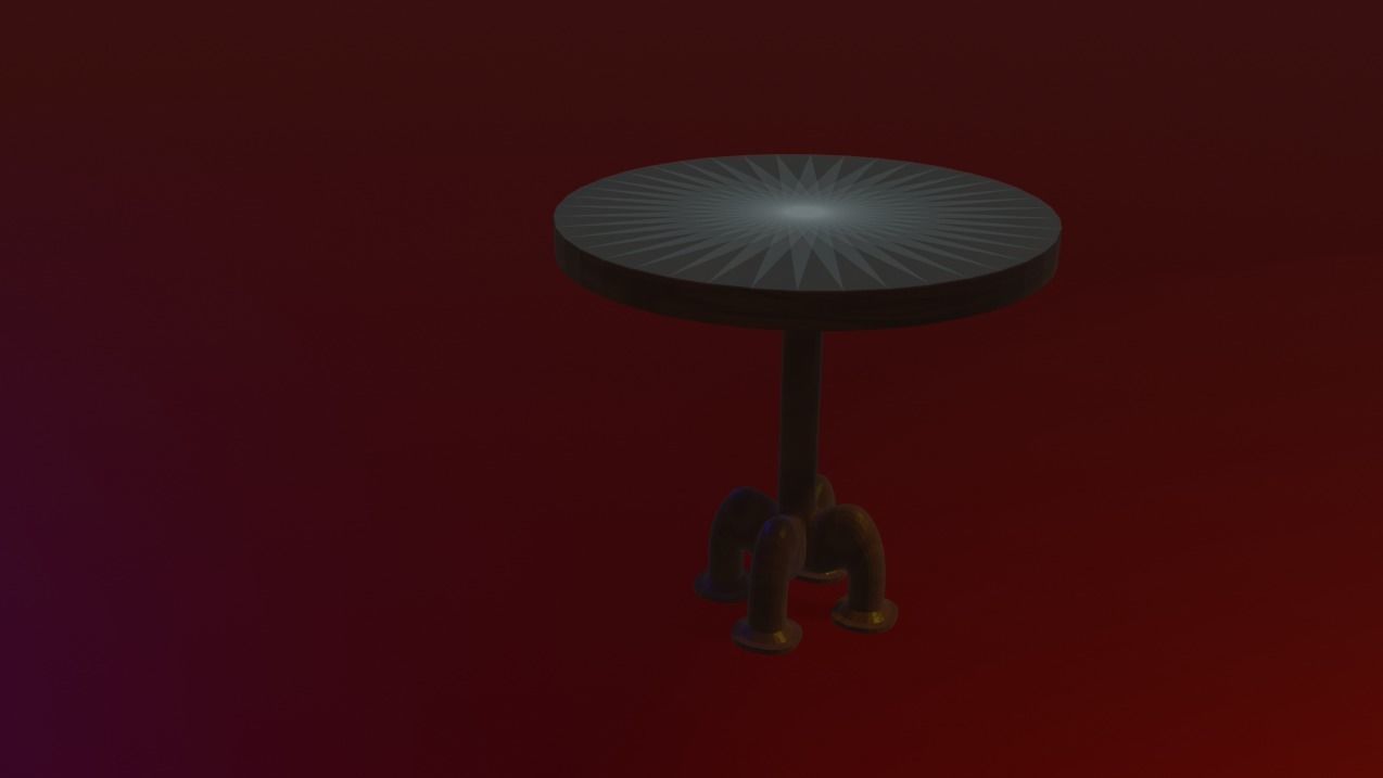 Table Free 3D model_8