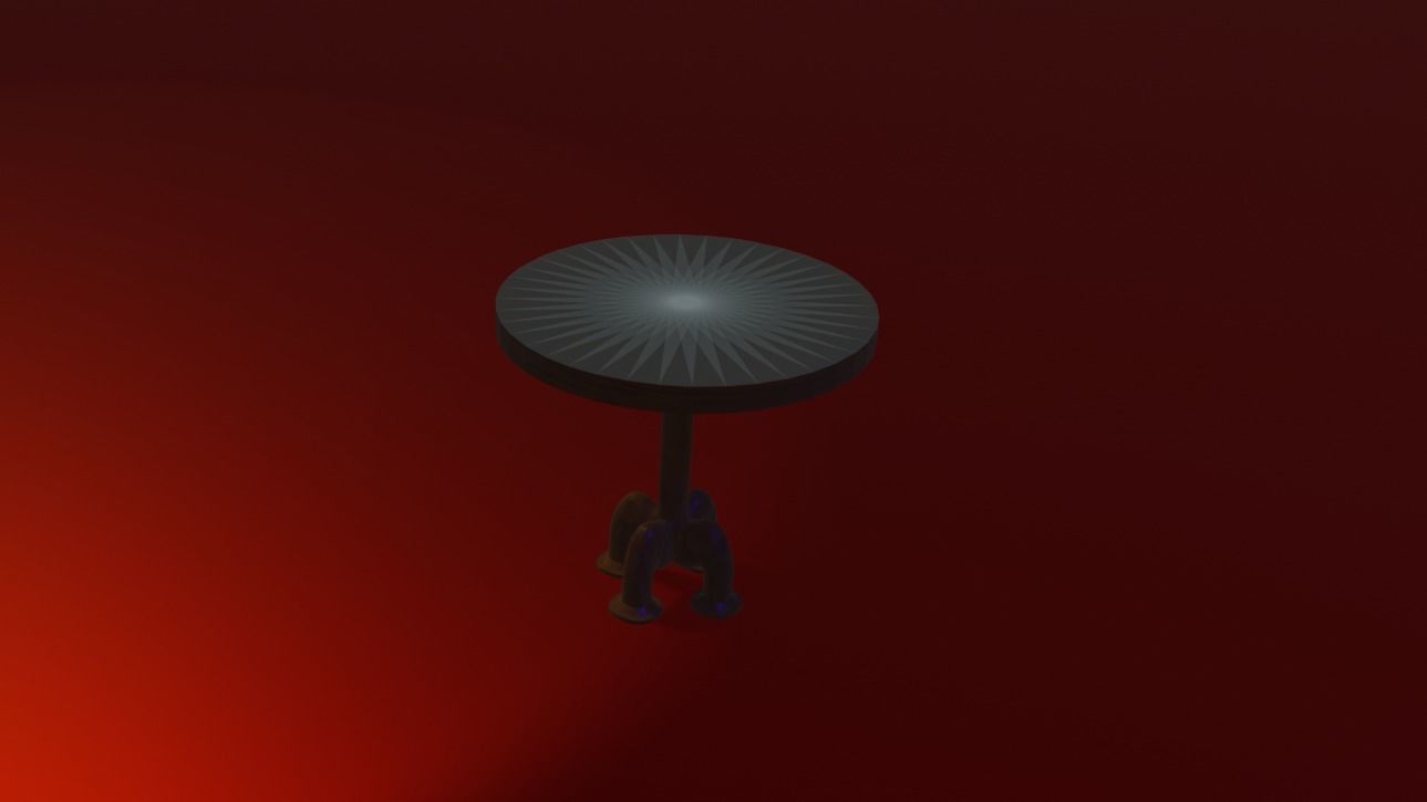 Table Free 3D model_4