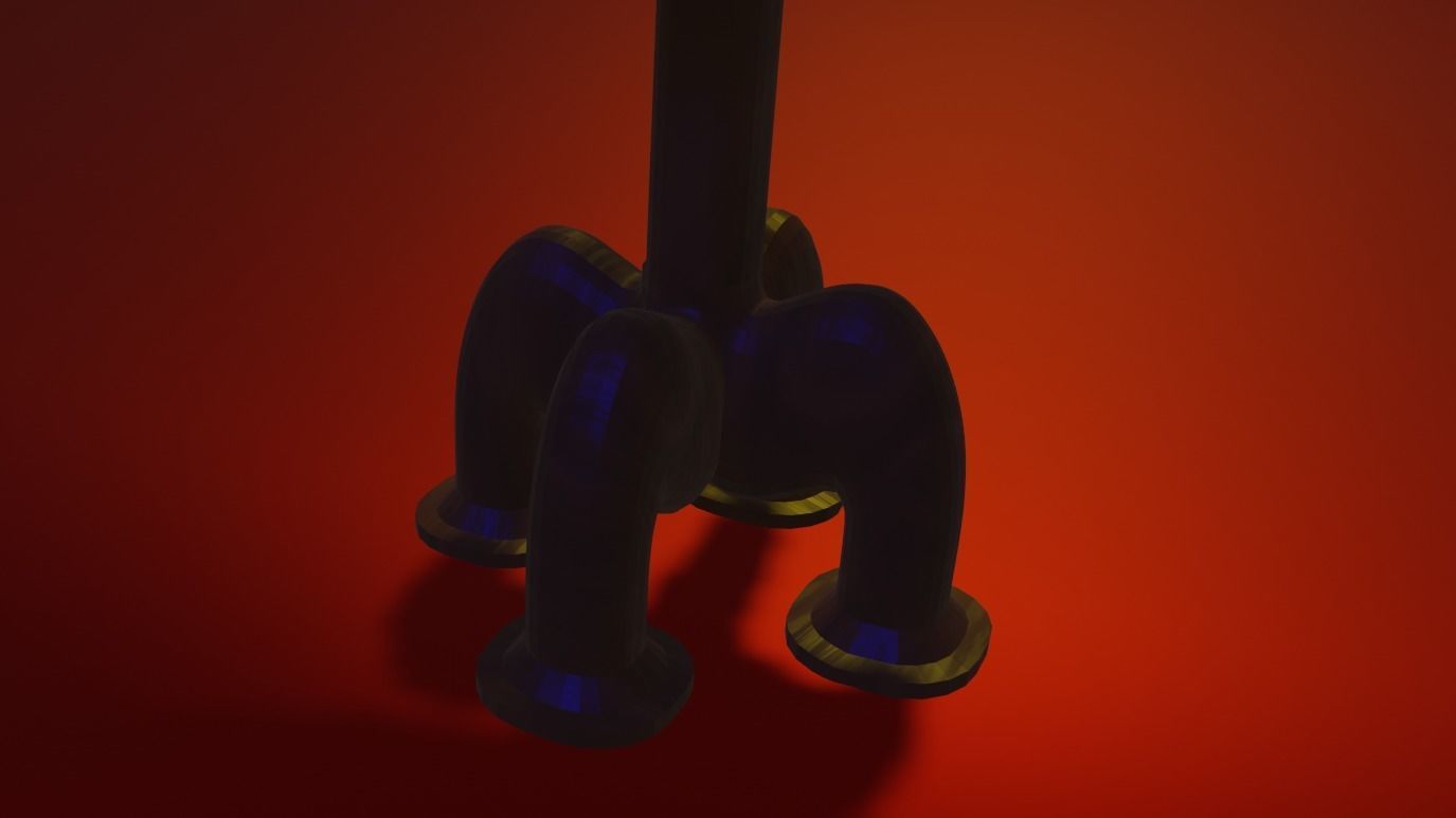 Table Free 3D model_3