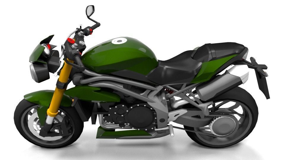 TRIUMPH 1050S TRIPLE S 3D model_4