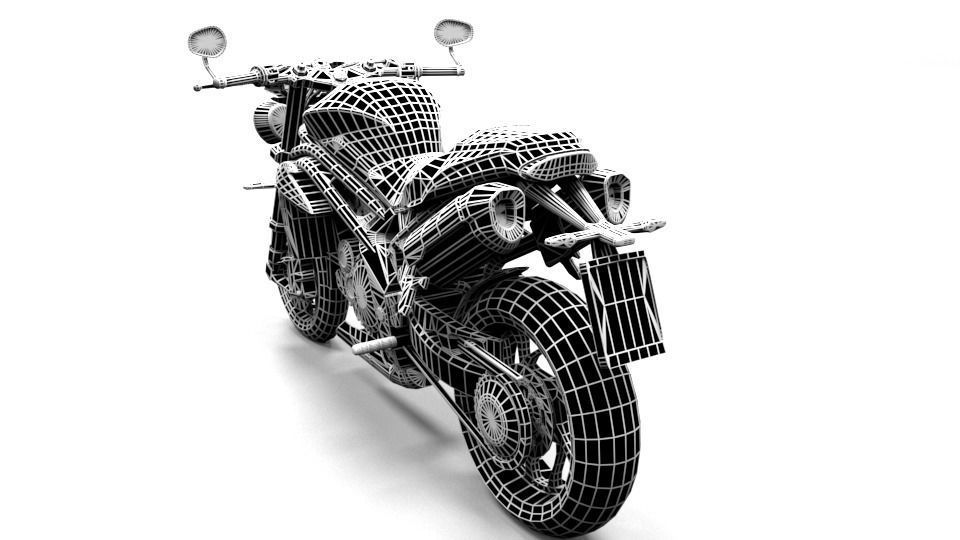 TRIUMPH 1050S TRIPLE S 3D model_3