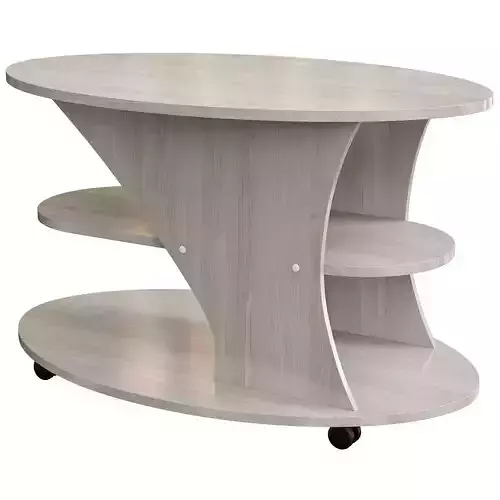 Coffee table on wheels Status 1 Wenge