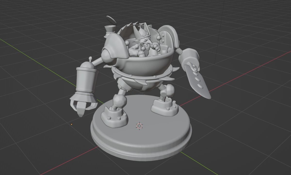 Timbersaw Printable from Dota2 3D print model_1