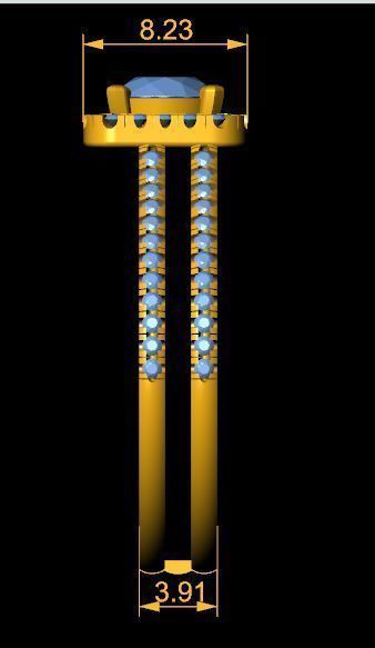 Halo Ring 3d Model 3D print model_2