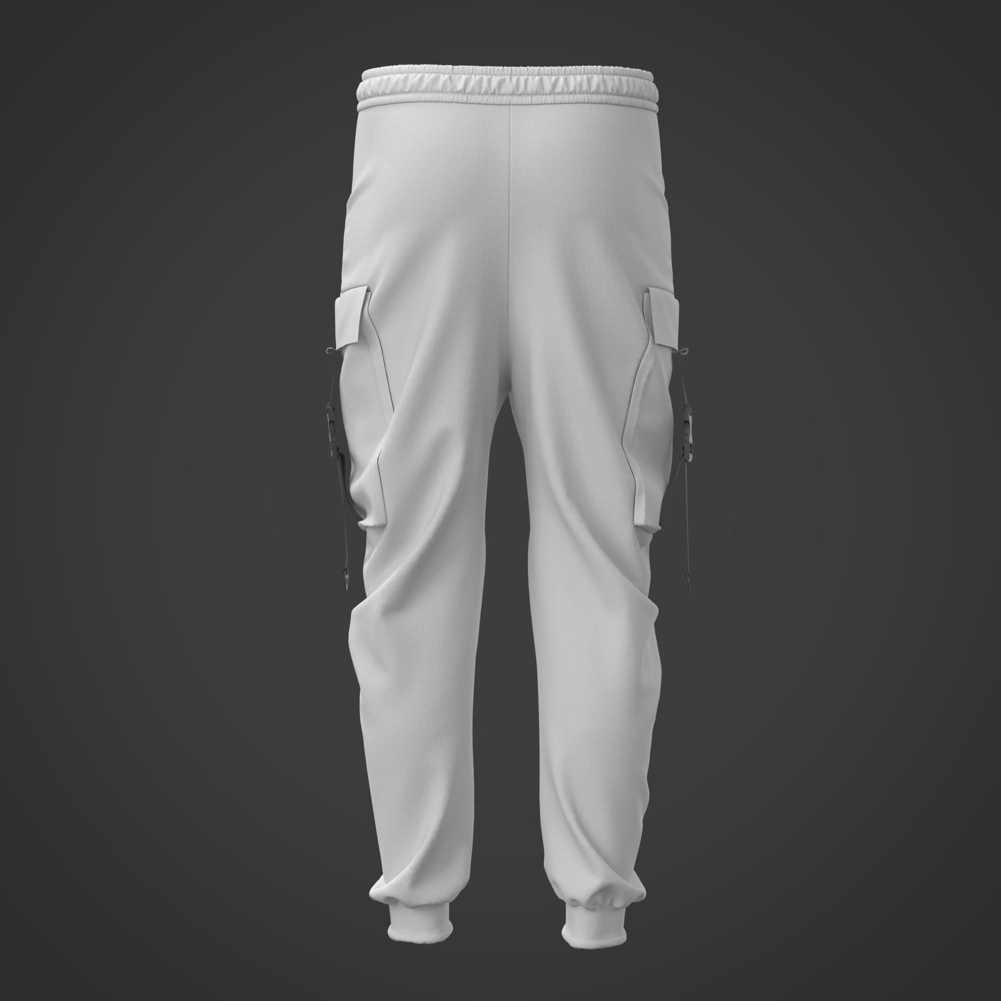 27  Men basic clothes 3D model_18