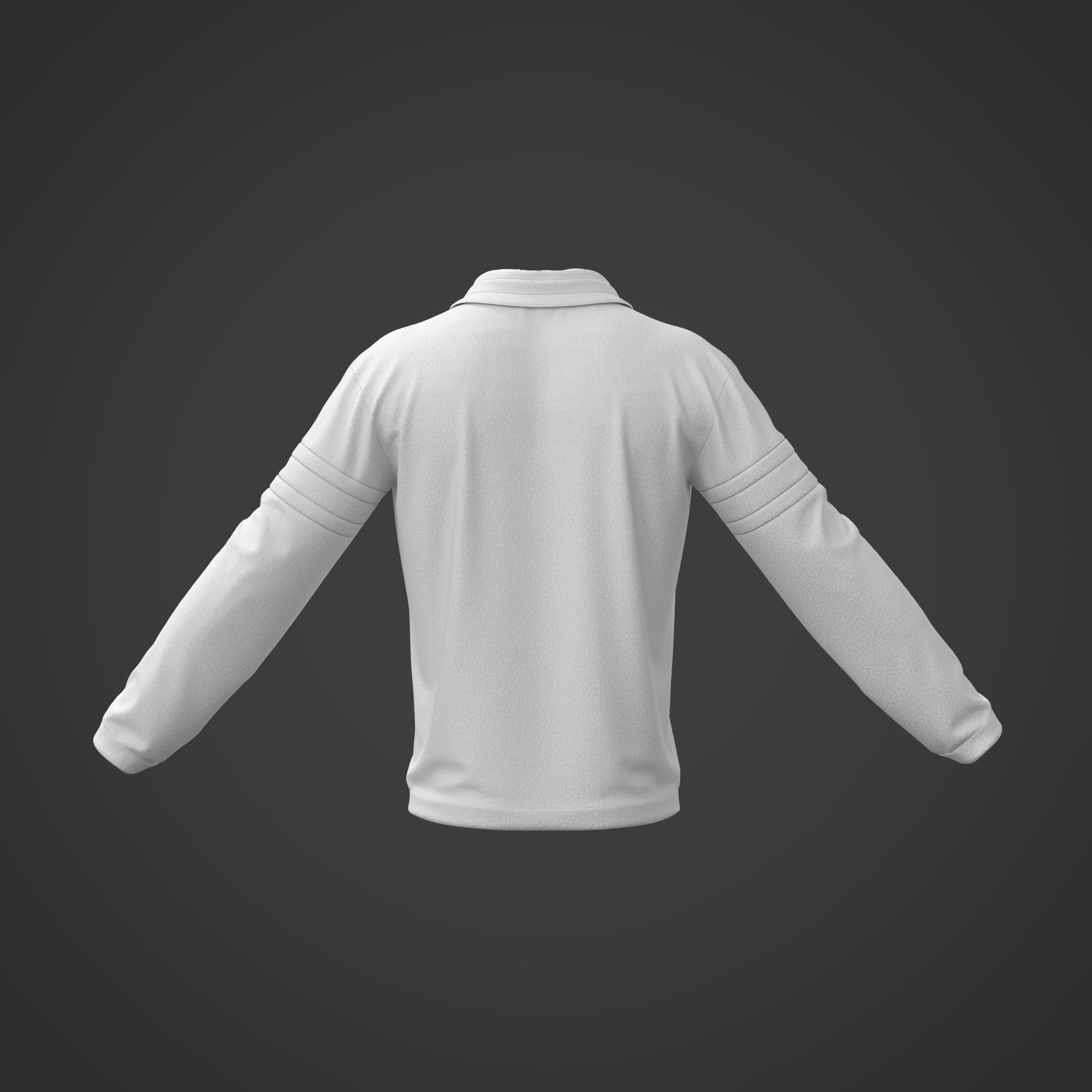 27  Men basic clothes 3D model_38
