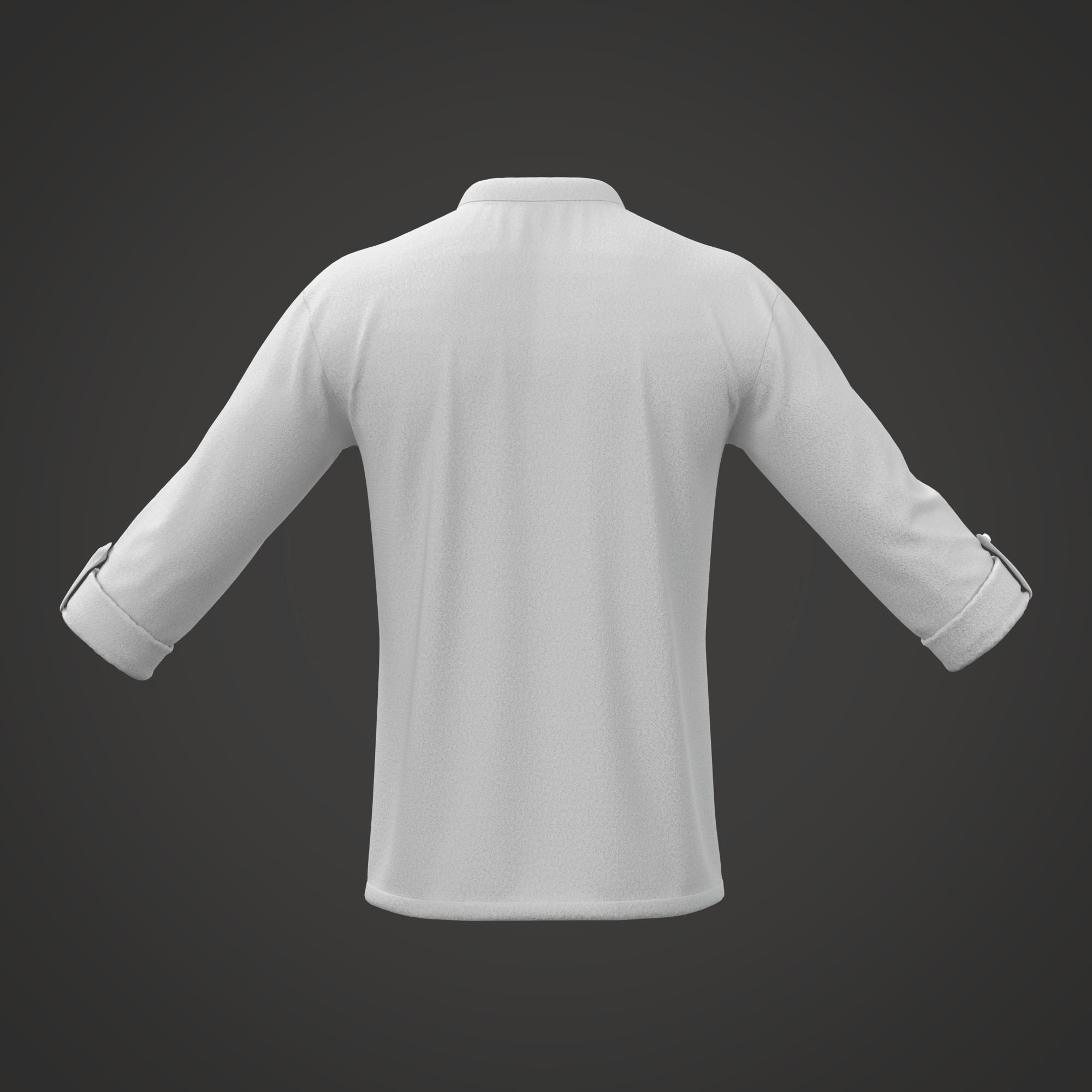 27  Men basic clothes 3D model_40