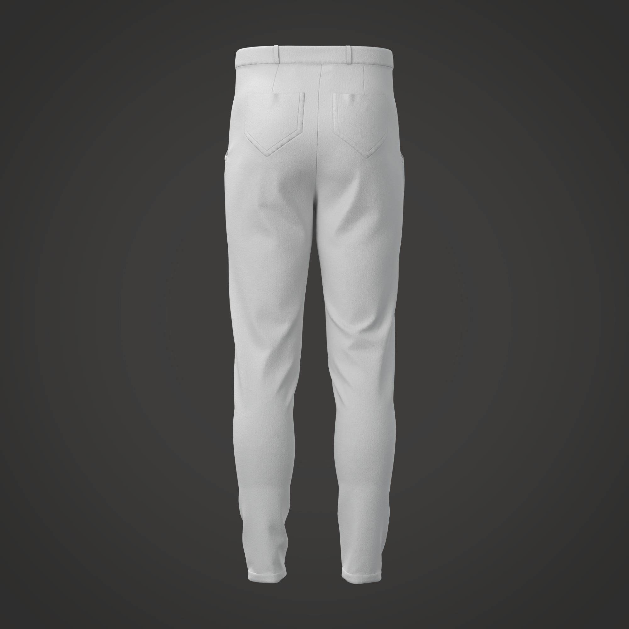 27  Men basic clothes 3D model_21