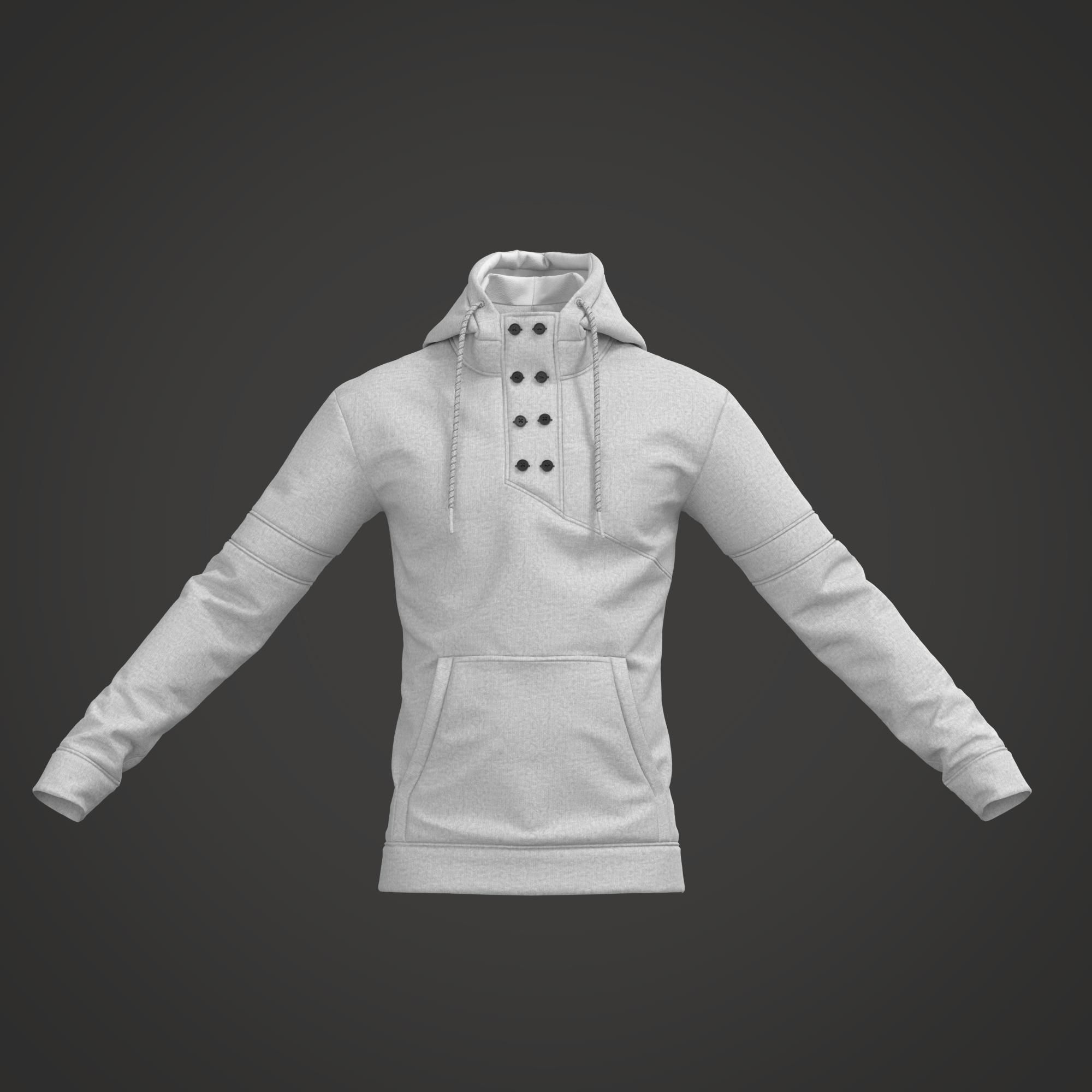 27  Men basic clothes 3D model_6