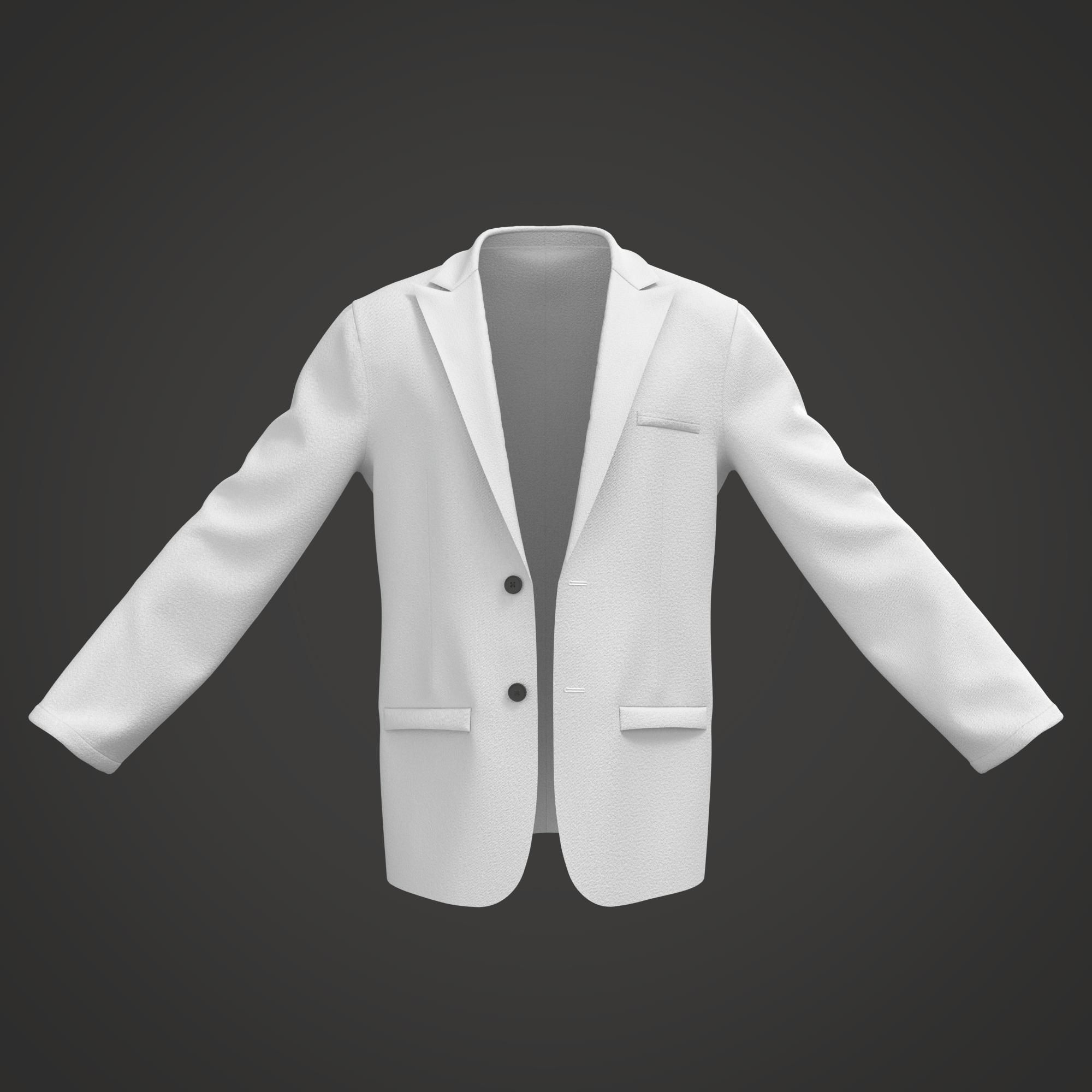 27  Men basic clothes 3D model_16