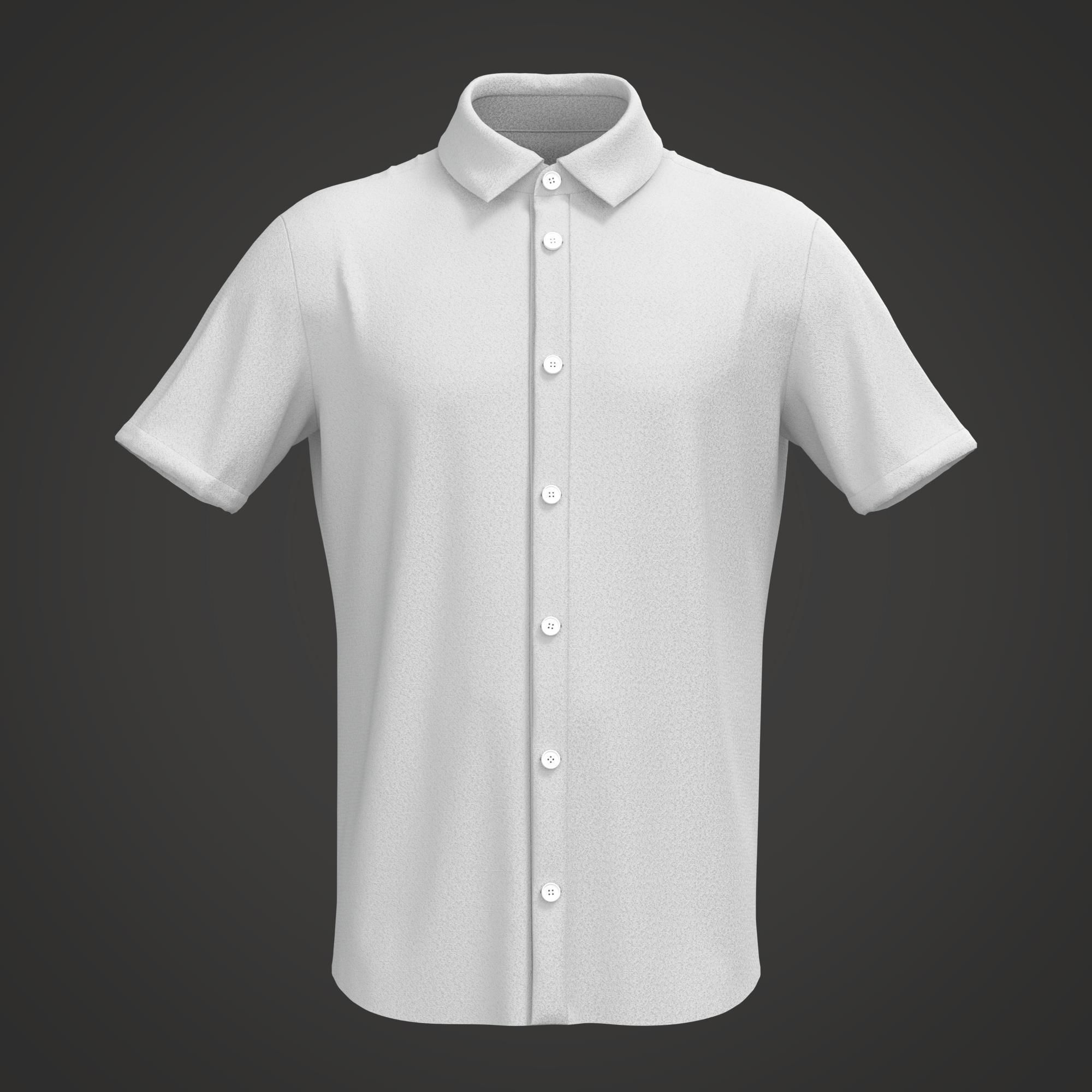 27  Men basic clothes 3D model_32