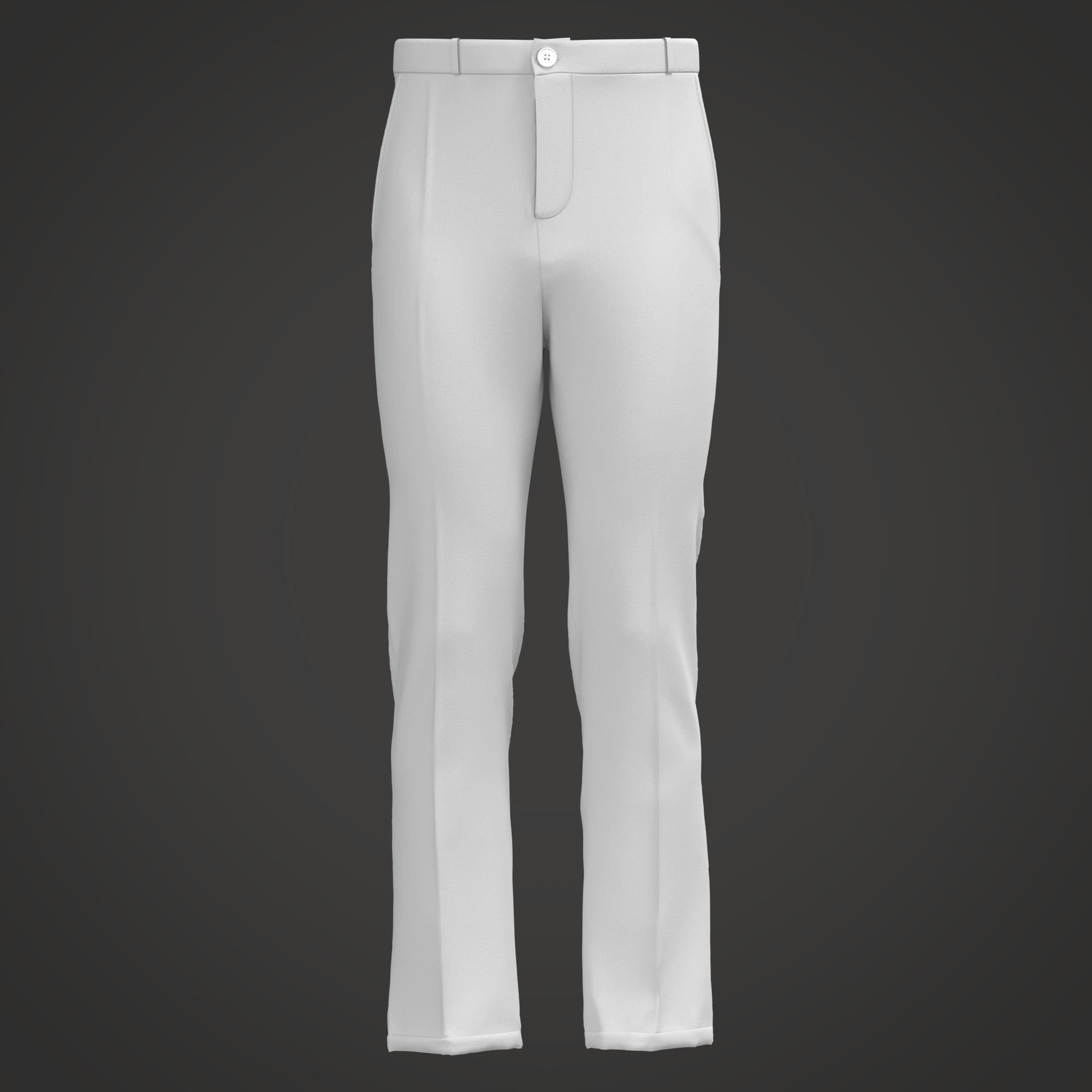 27  Men basic clothes 3D model_20