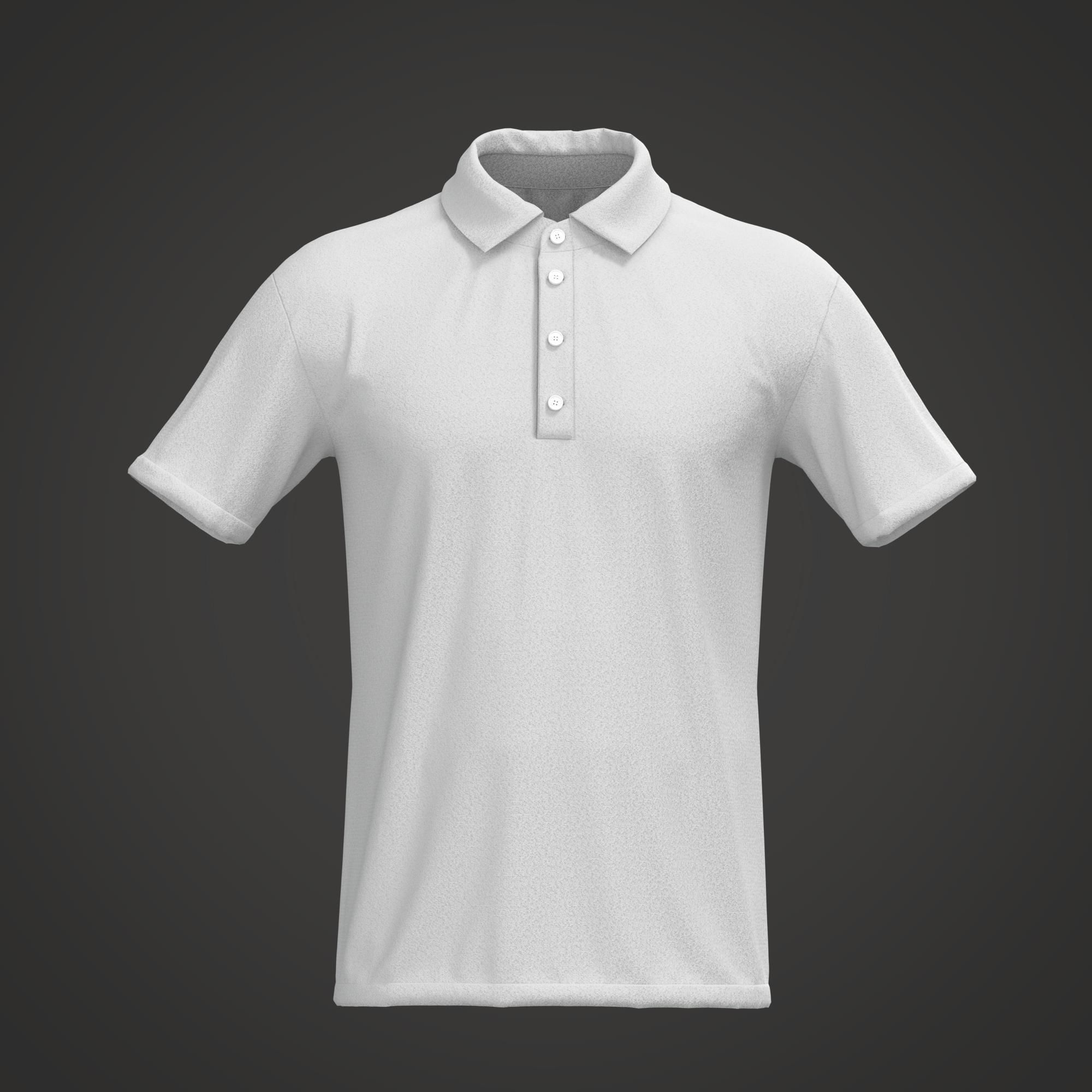27  Men basic clothes 3D model_29