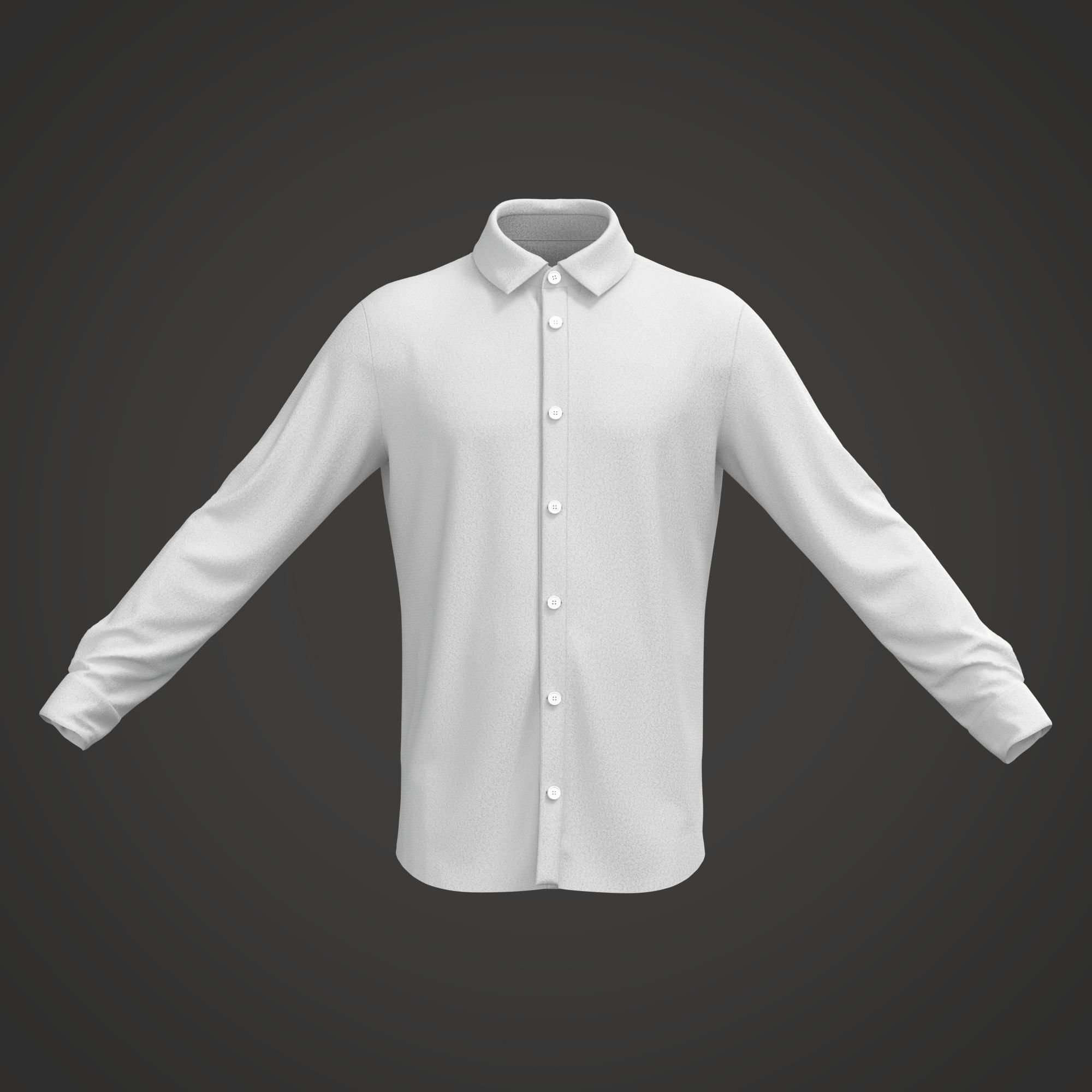 27  Men basic clothes 3D model_35
