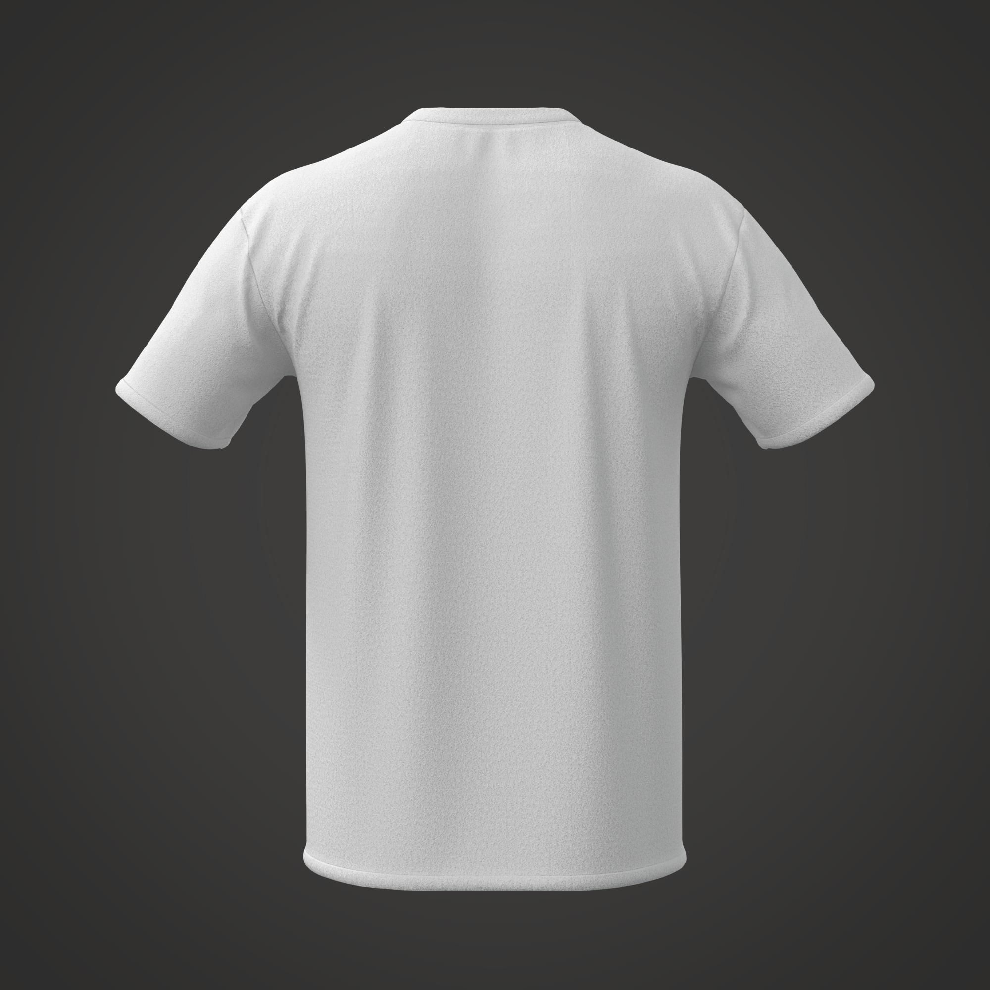 27  Men basic clothes 3D model_28