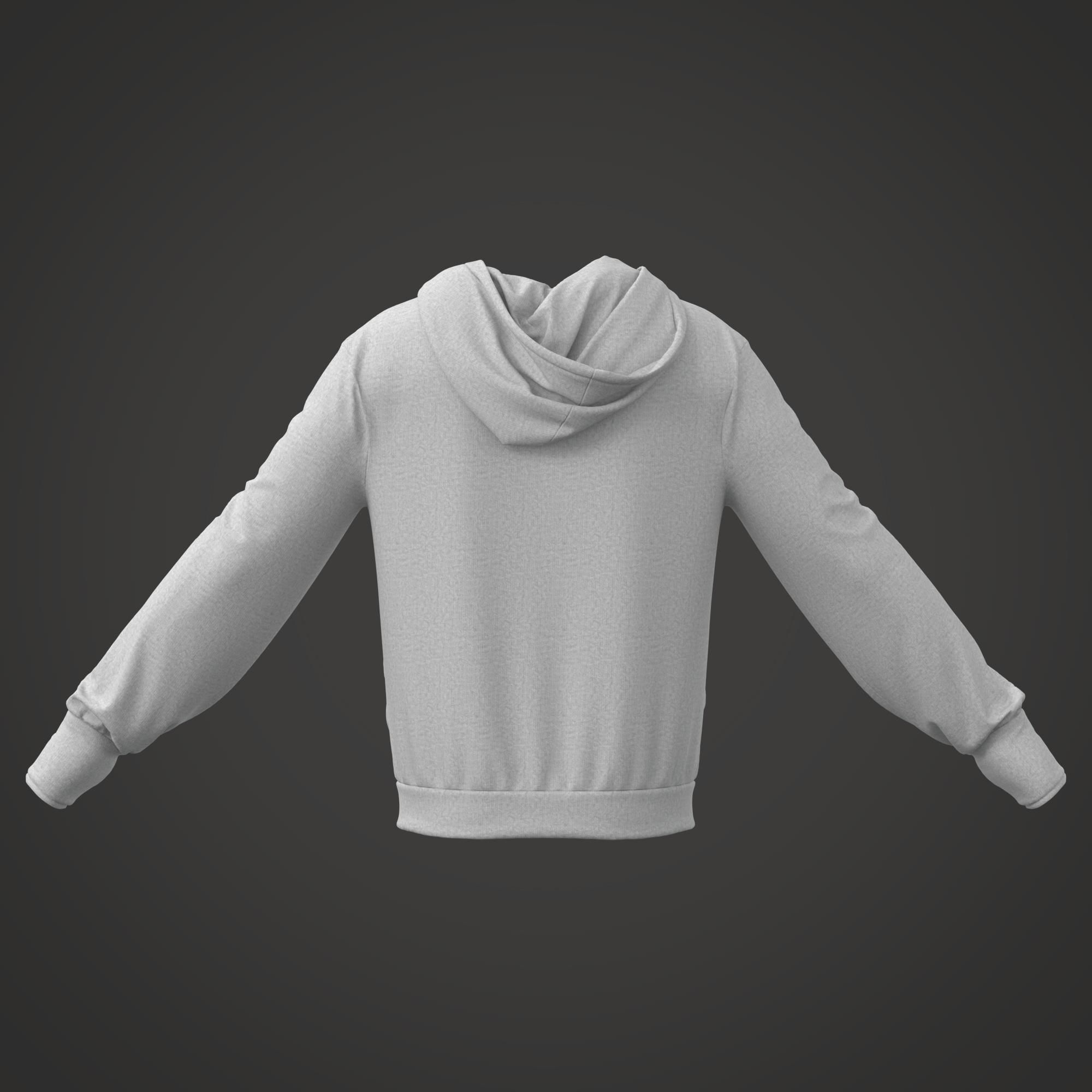 27  Men basic clothes 3D model_9