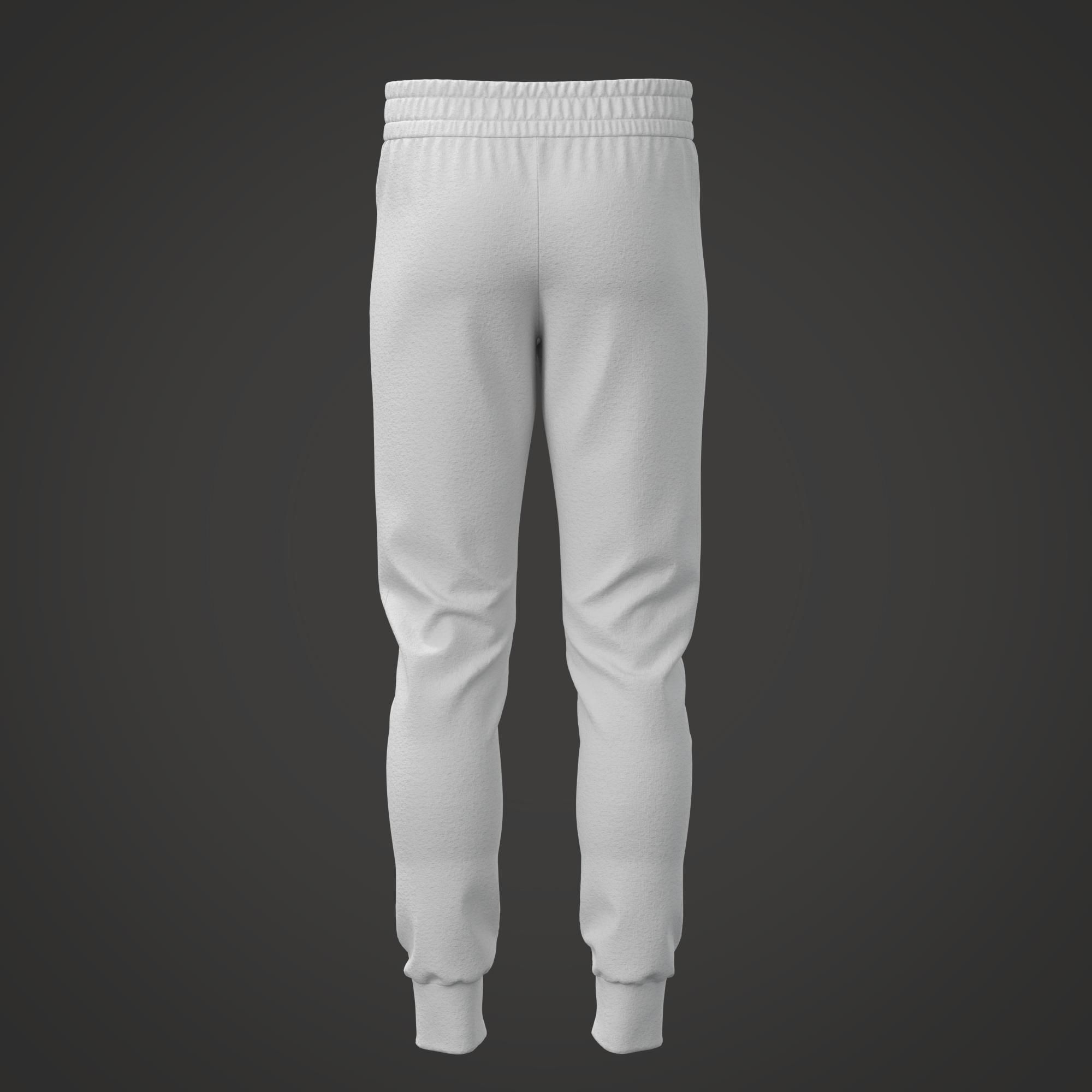 27  Men basic clothes 3D model_24