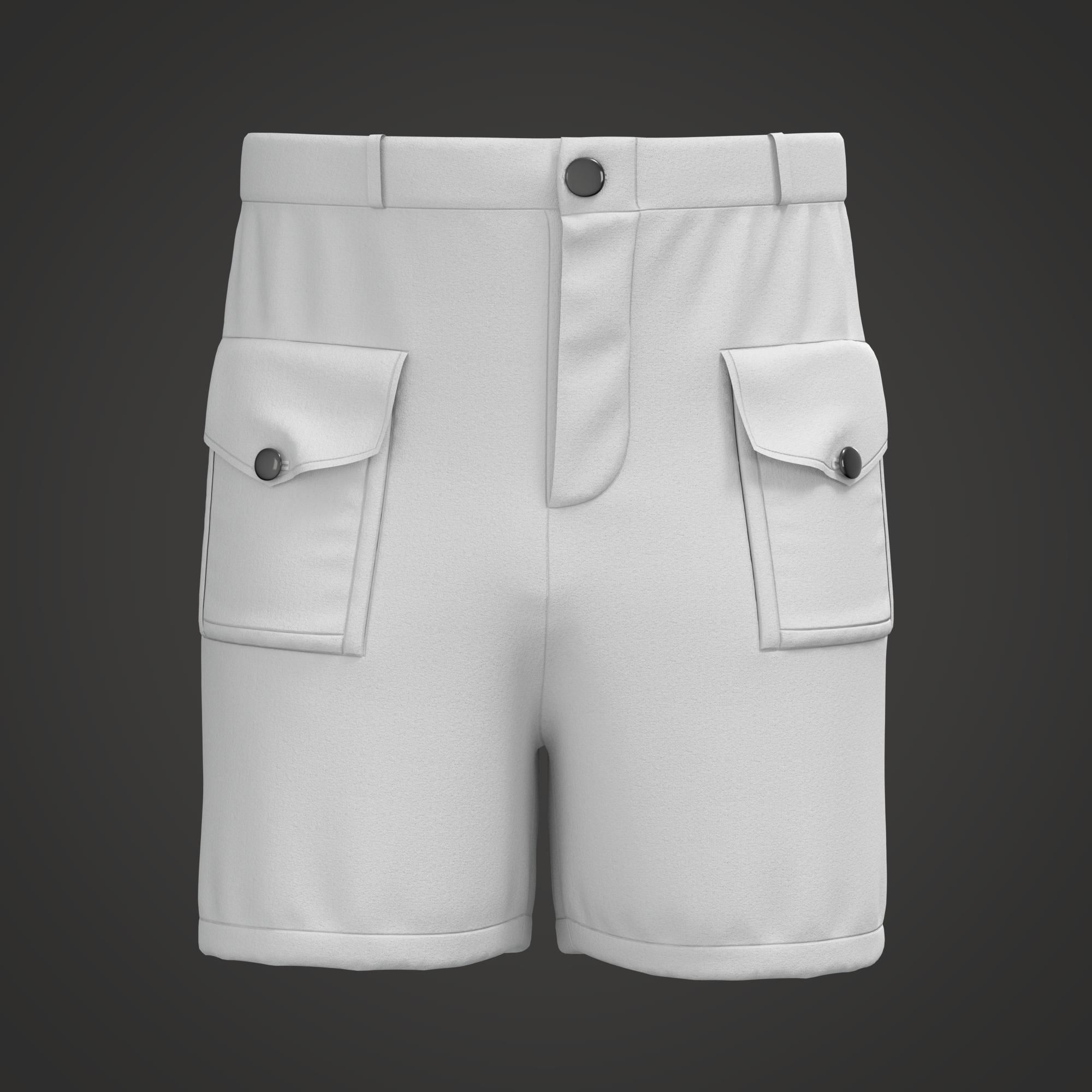 27  Men basic clothes 3D model_45