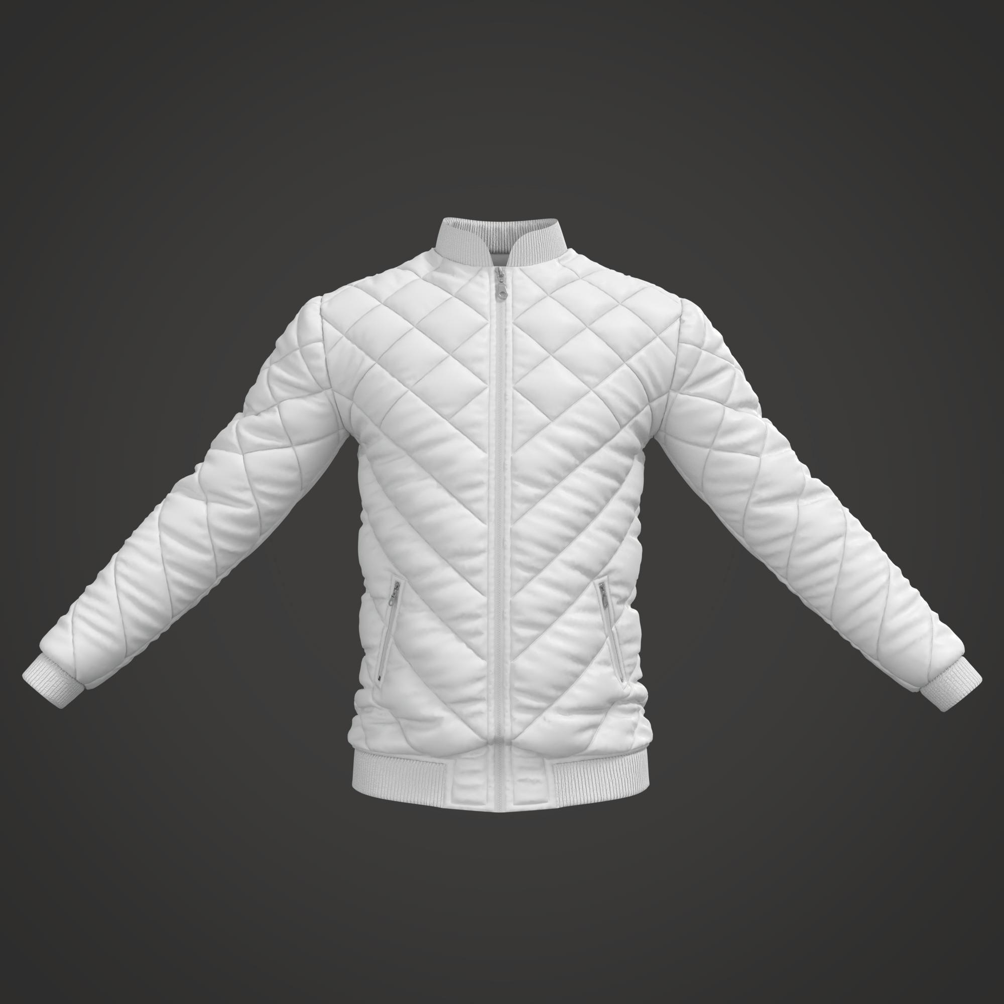 27  Men basic clothes 3D model_12