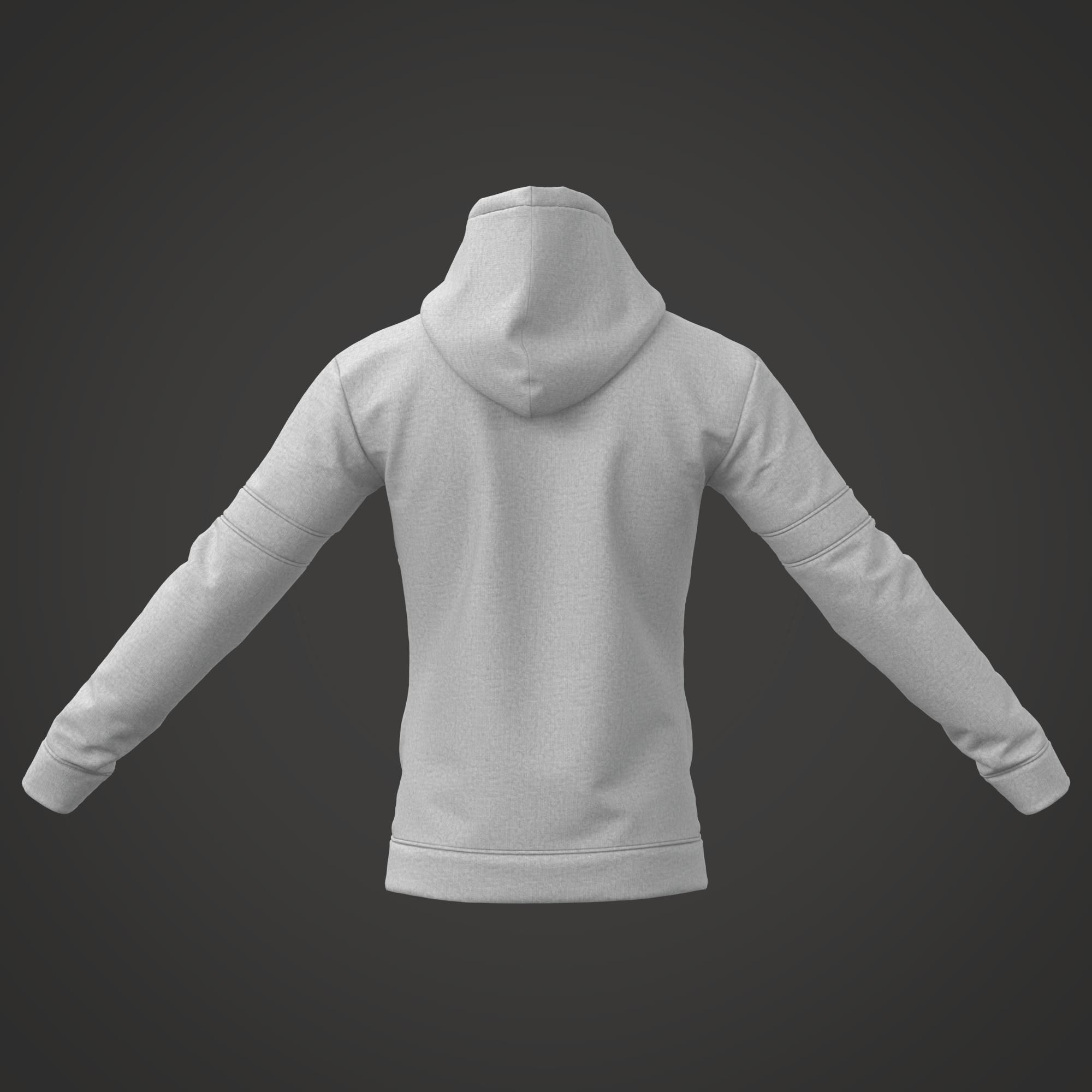 27  Men basic clothes 3D model_7