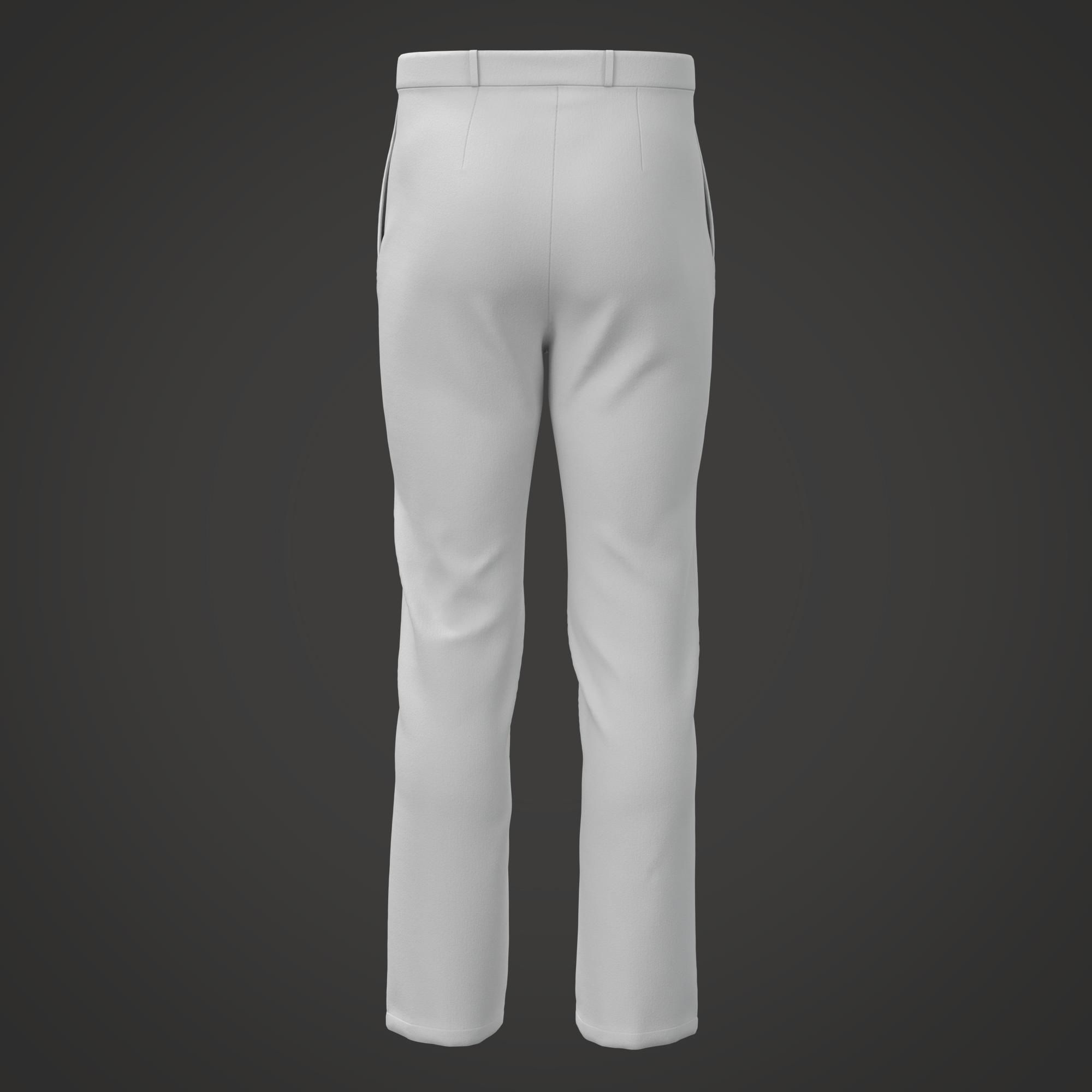 27  Men basic clothes 3D model_19