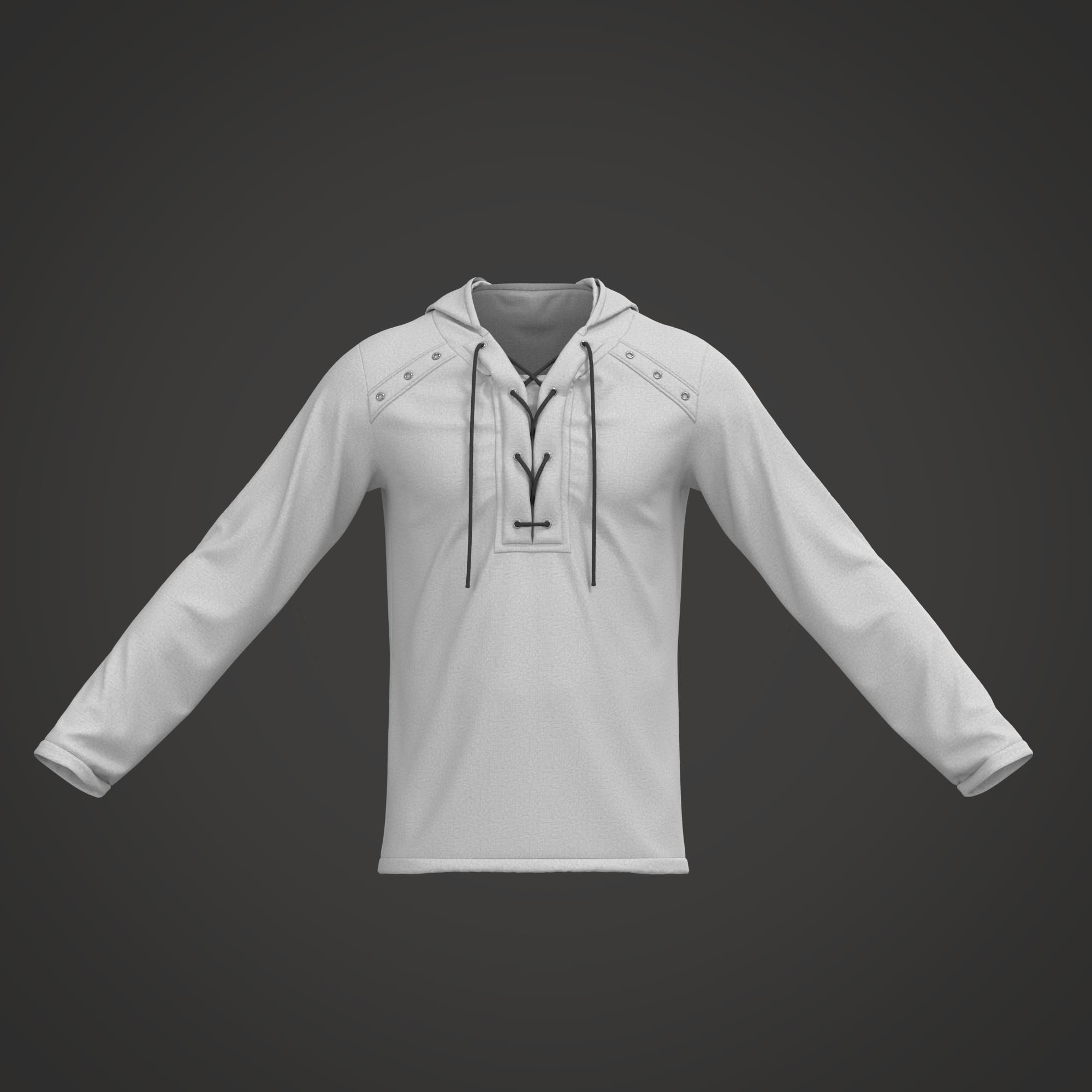 27  Men basic clothes 3D model_5