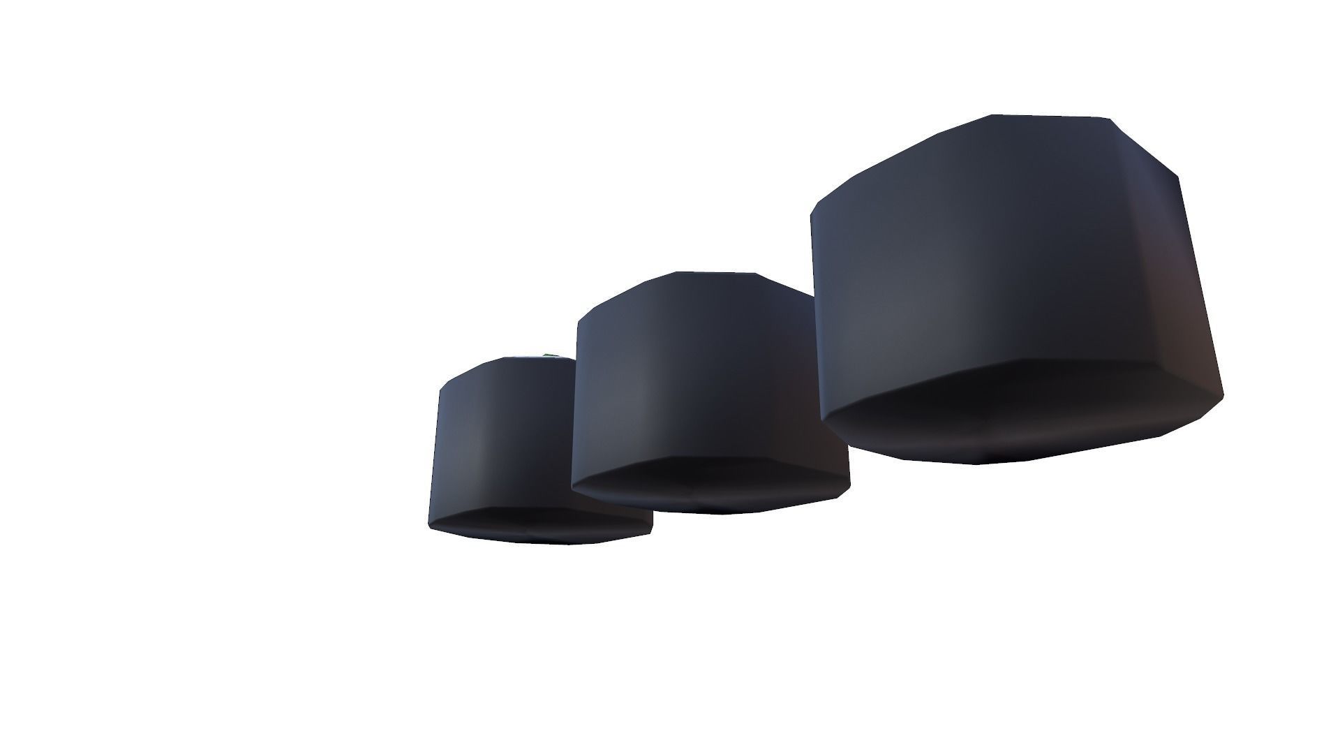 Stylized Sushi Low-poly 3D model_4