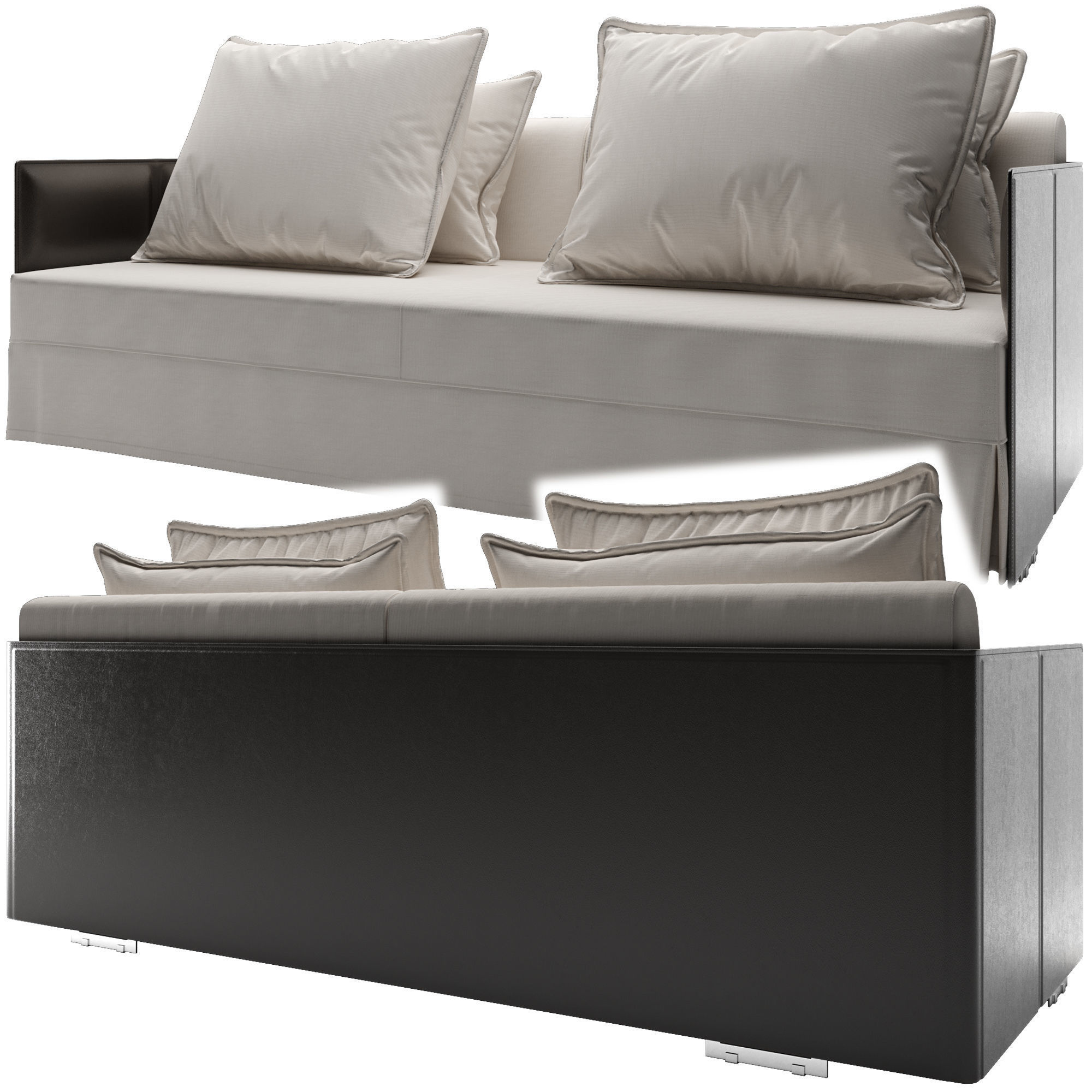 SOFA-Flexform-Eden sofa with pillows 3D model_1