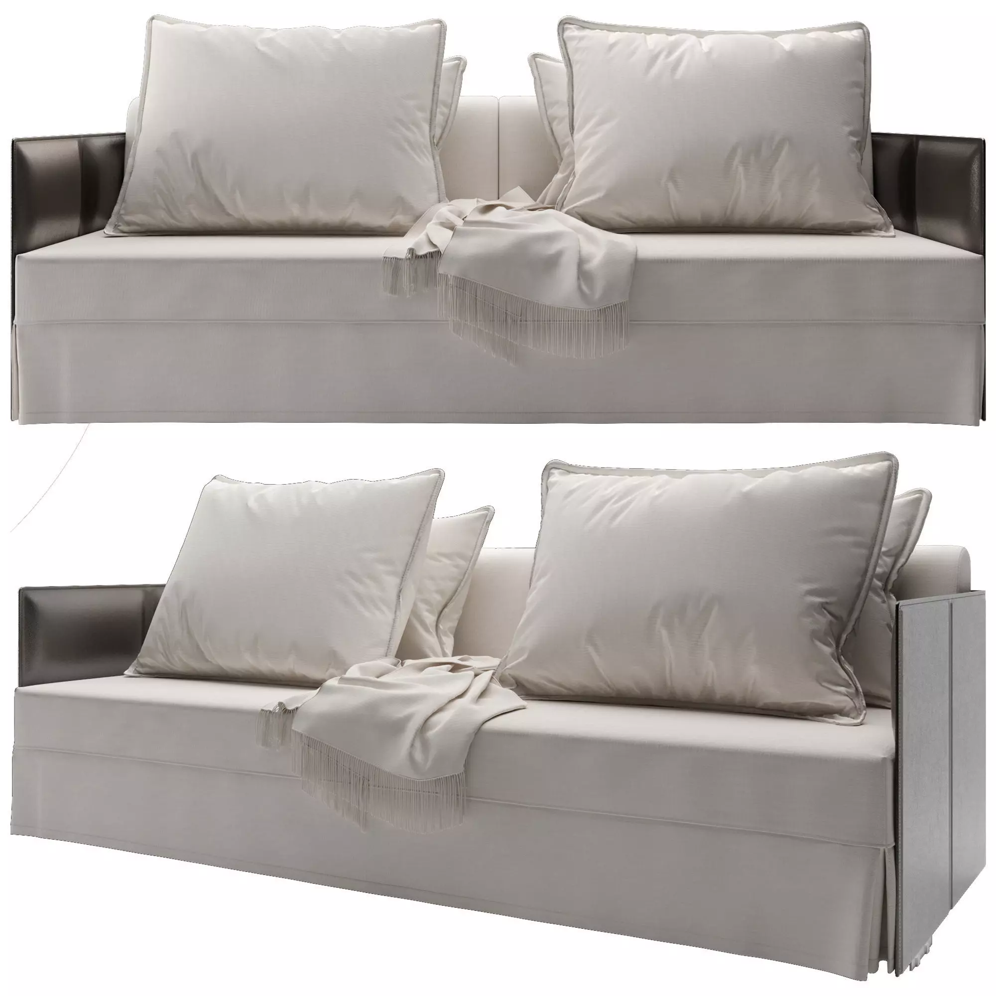 SOFA-Flexform-Eden sofa with pillows 3D model_0