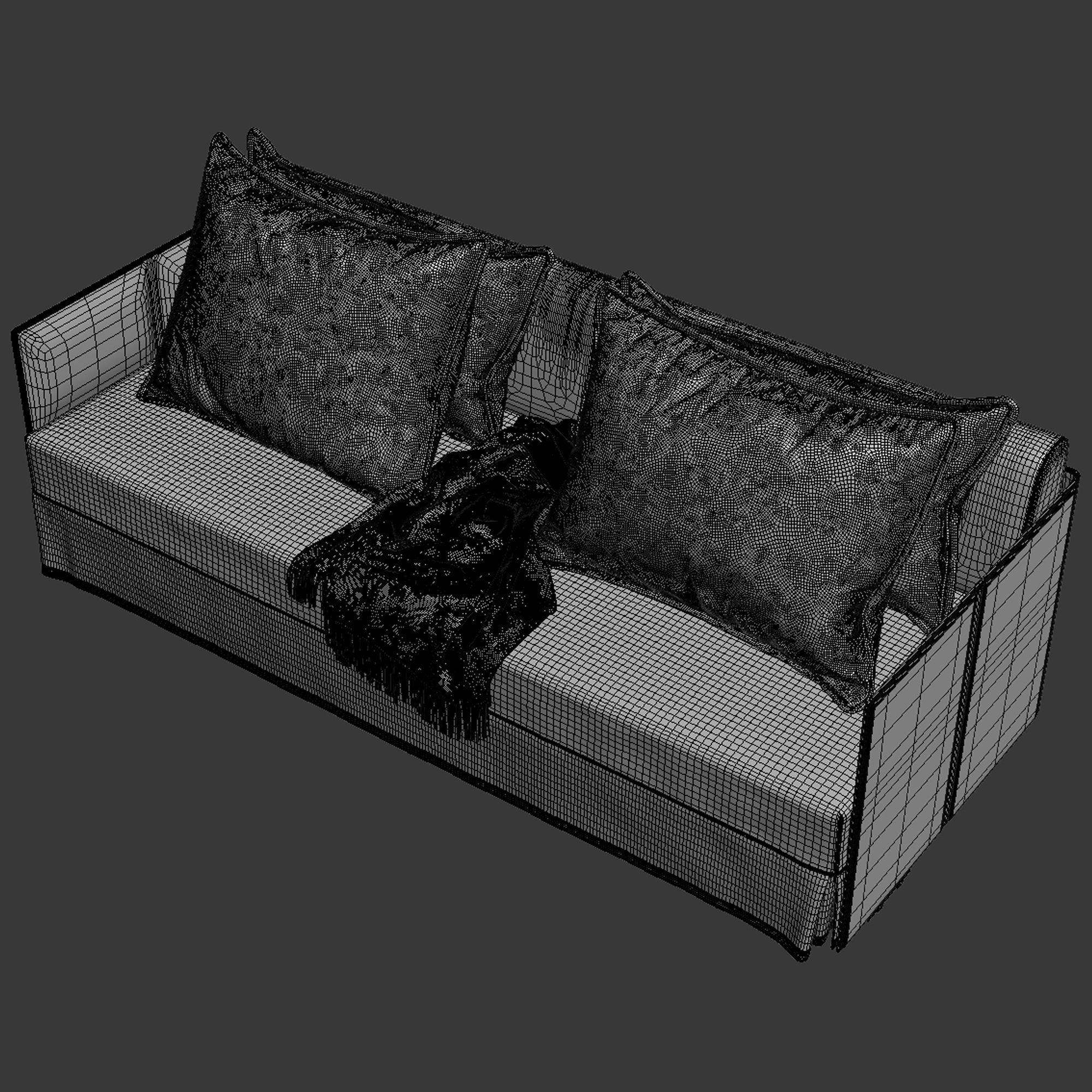 SOFA-Flexform-Eden sofa with pillows 3D model_4