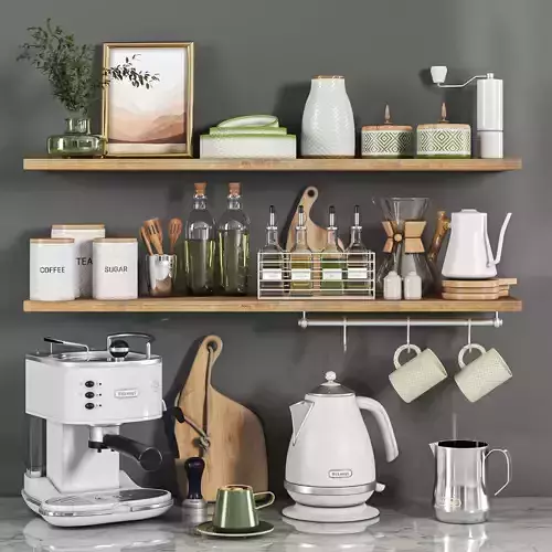 kitchen accessories01 3D model