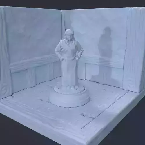 Innkeepers wife DnD 3D print model