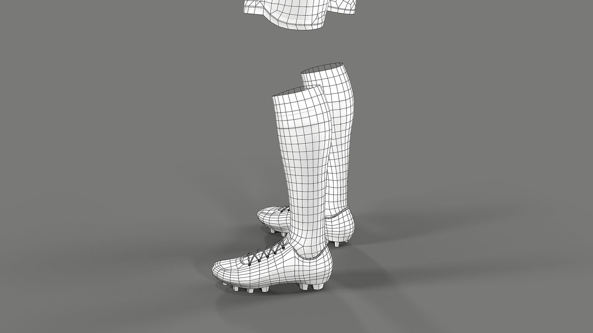 Argentina Football Jersey FIFA World Cup 2022 Low-poly 3D model_45