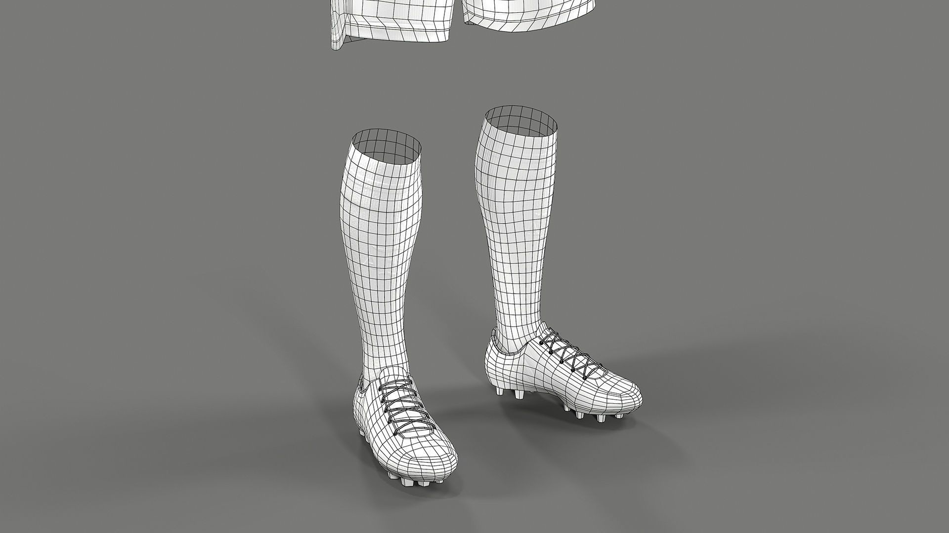 Argentina Football Jersey FIFA World Cup 2022 Low-poly 3D model_43