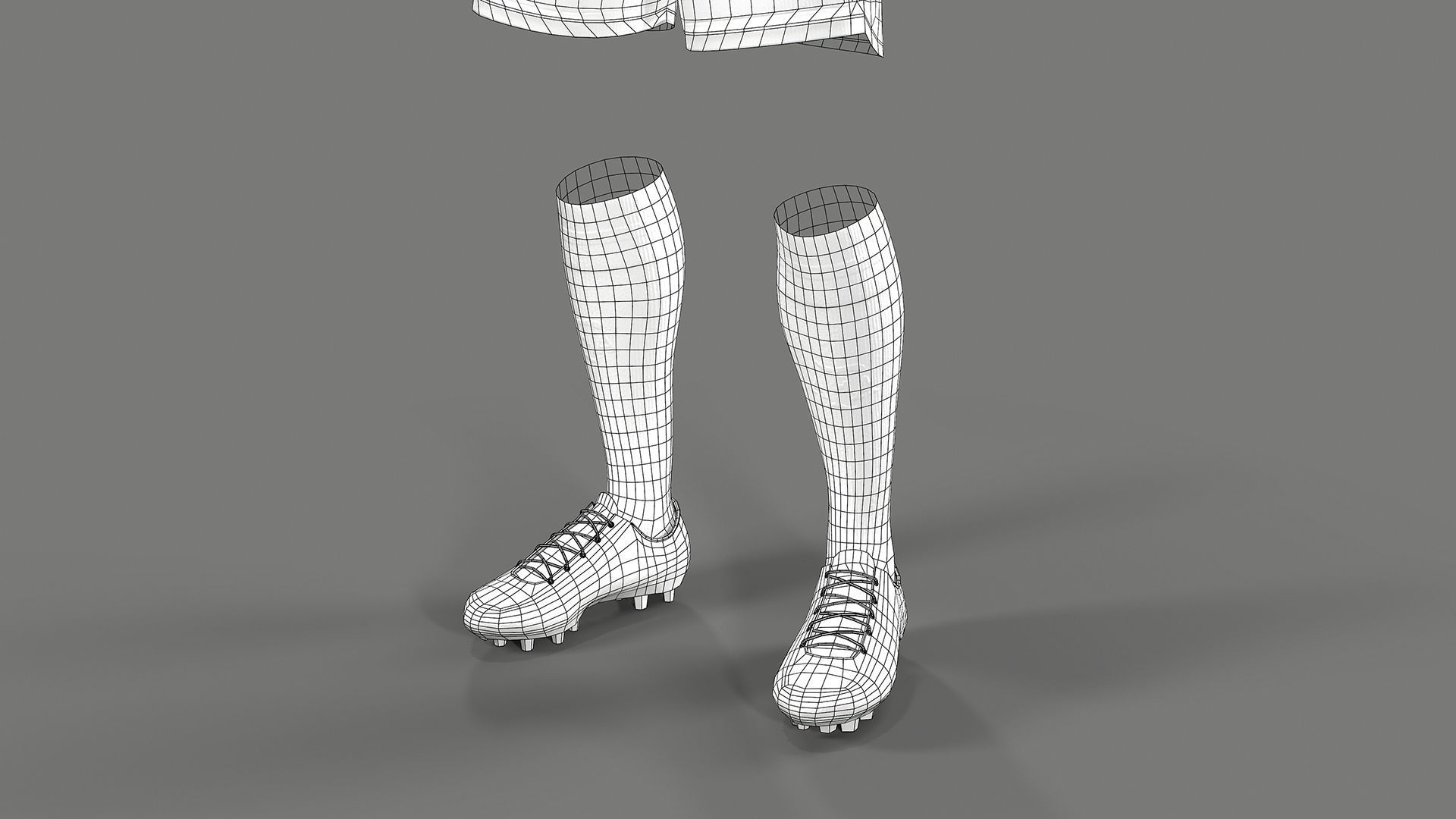 Argentina Football Jersey FIFA World Cup 2022 Low-poly 3D model_42