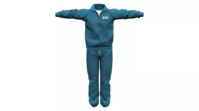 Men Squid Game Competitors Track Suit