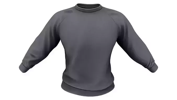 Men Round Neck Sweater Sweatshirt