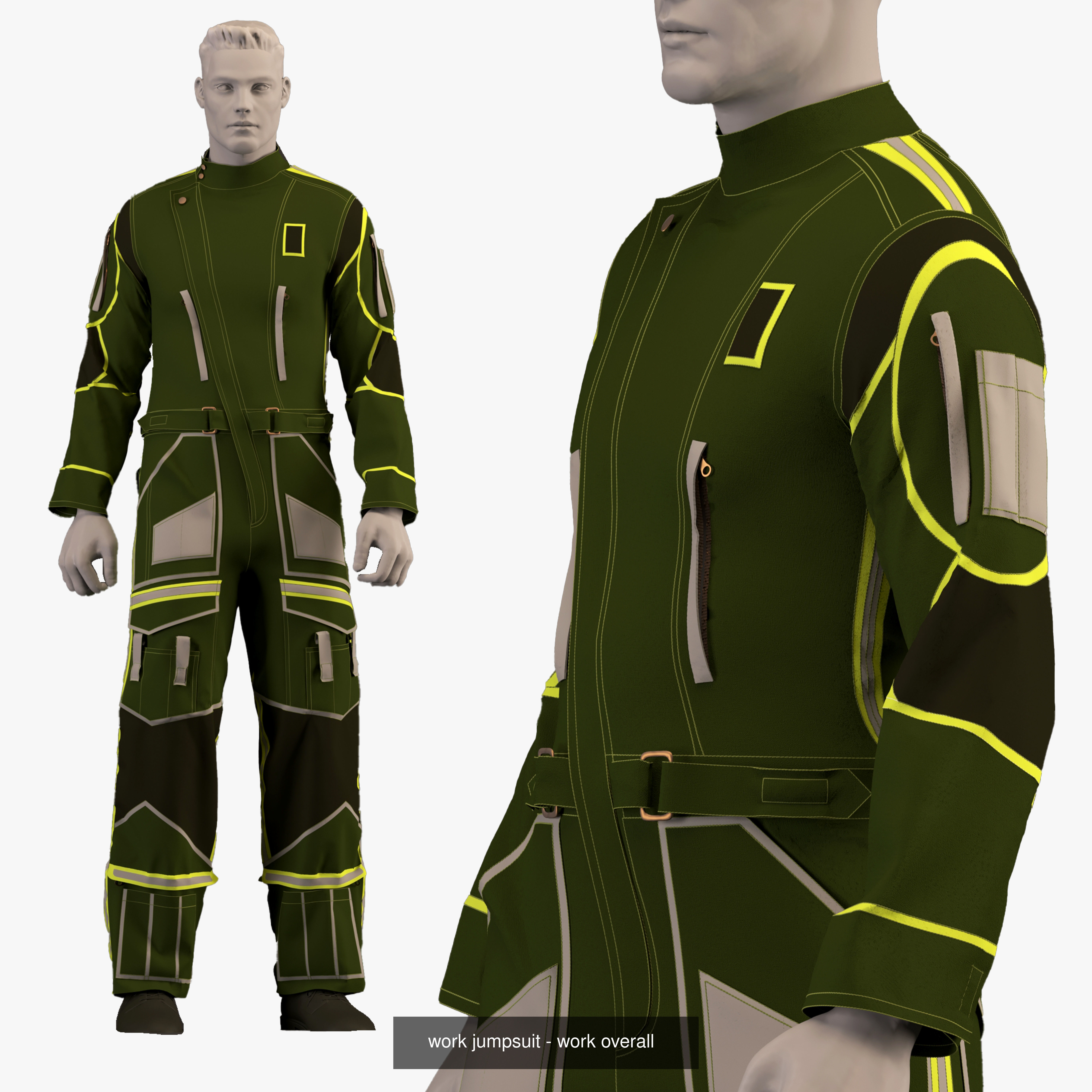 3 men clothes 3D Model Collection_3