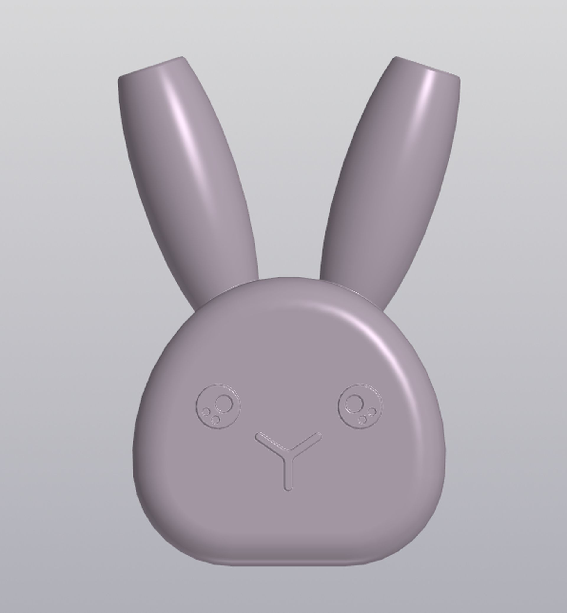 Bunny Penholder 3D print model_1