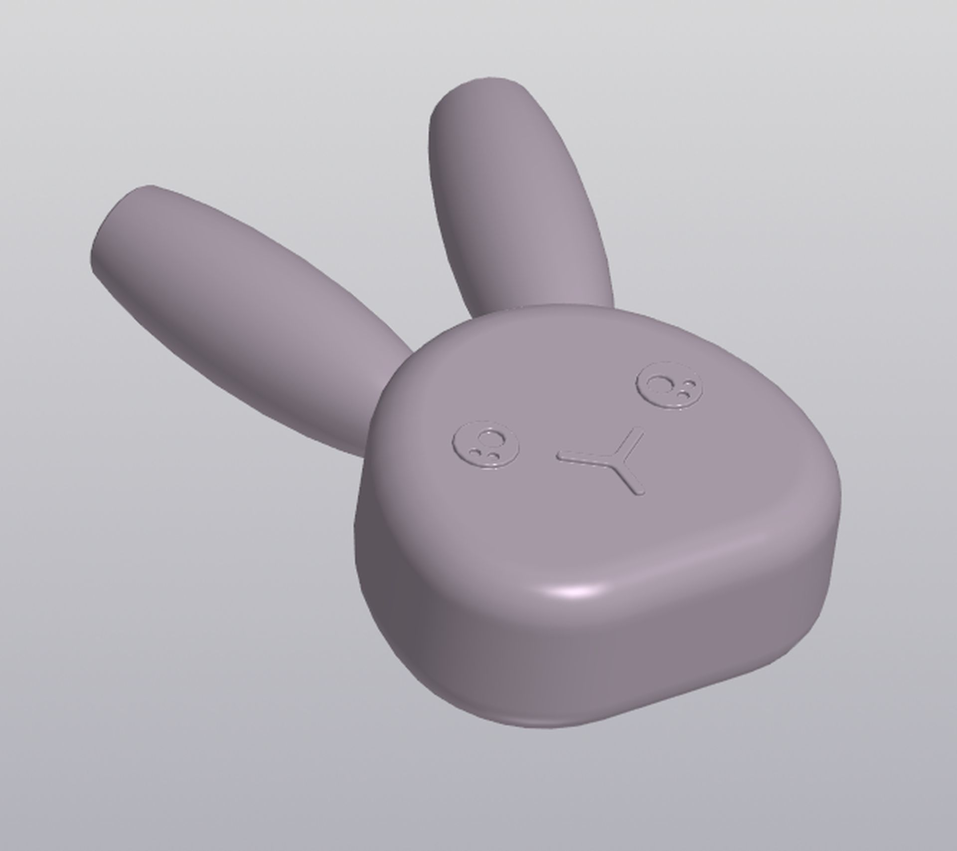 Bunny Penholder 3D print model_6