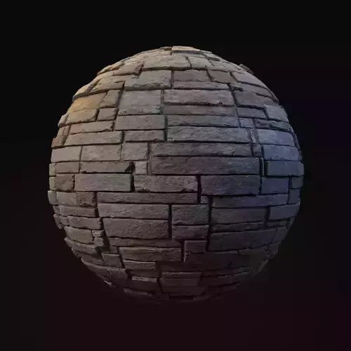 Ohio Gray Cobblestone 8K Textures
