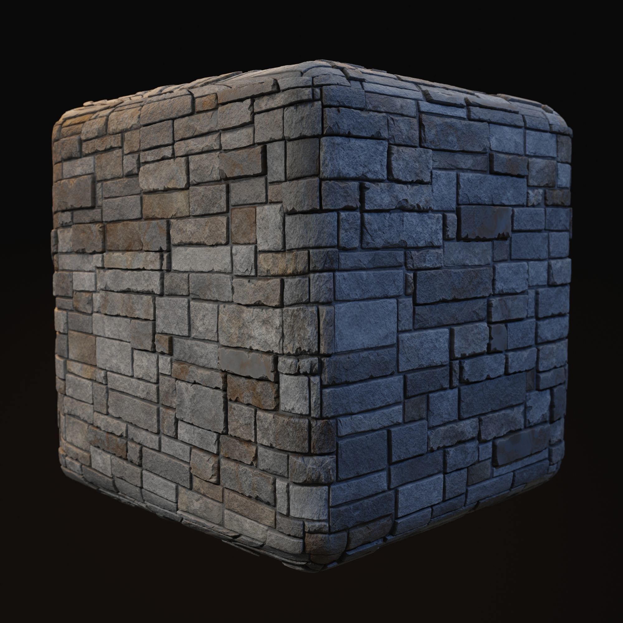 Southern Cream Cobblestone 8K Textures Texture_2