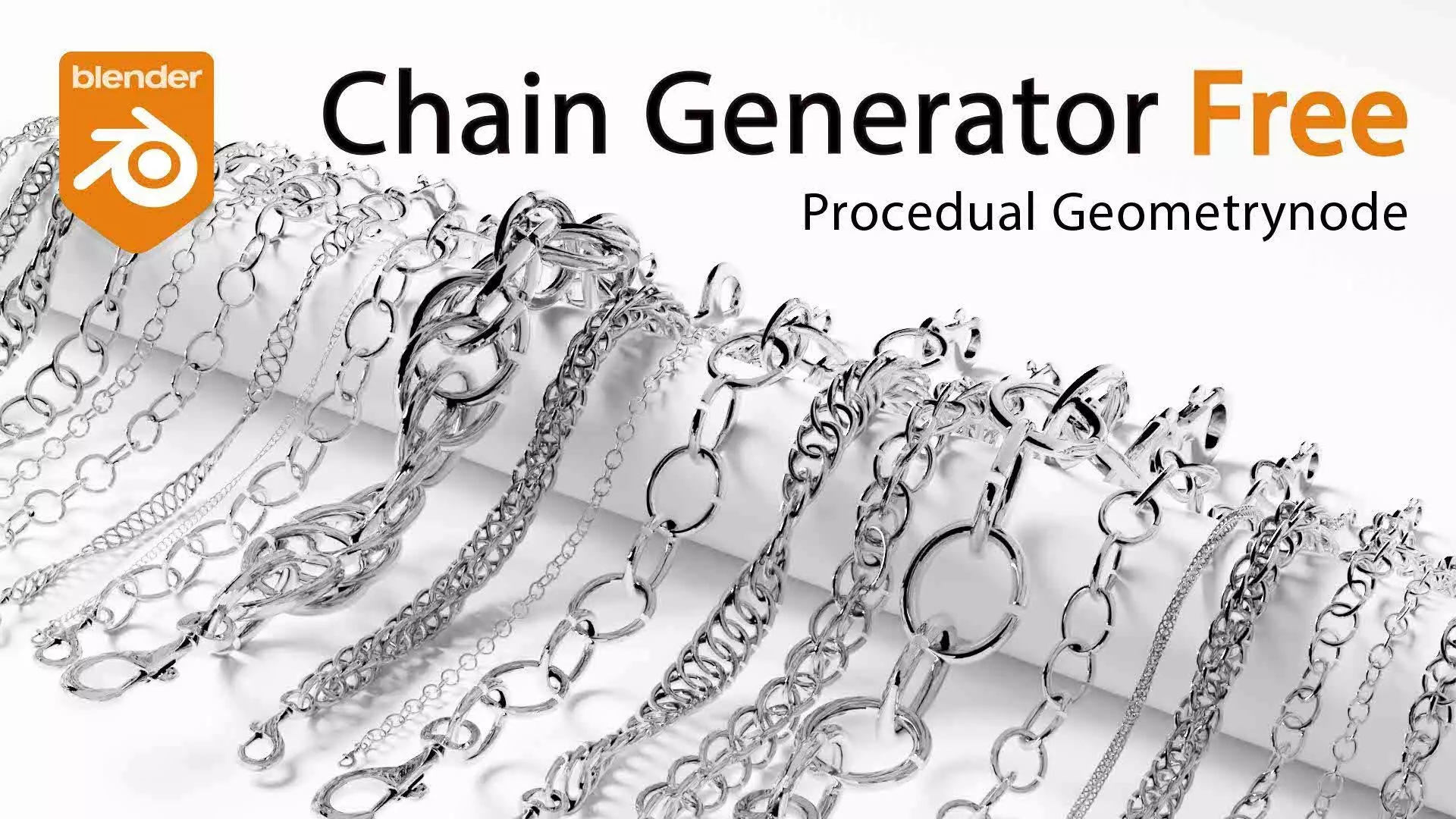 Blender Chain Generator Free Free 3D model_0